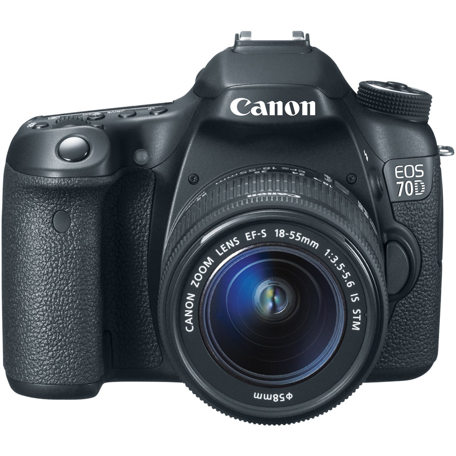 Canon EOS 70D DSLR Camera with 18-55mm & Battery Grip, 16GB Memory Card Bundle - US Version w/ Seller Warranty