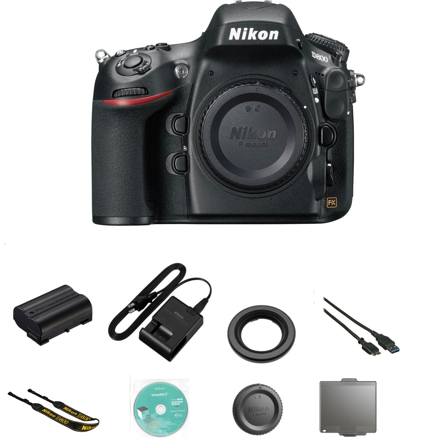 Nikon D800 Digital SLR Camera - US Version w/ Seller Warranty