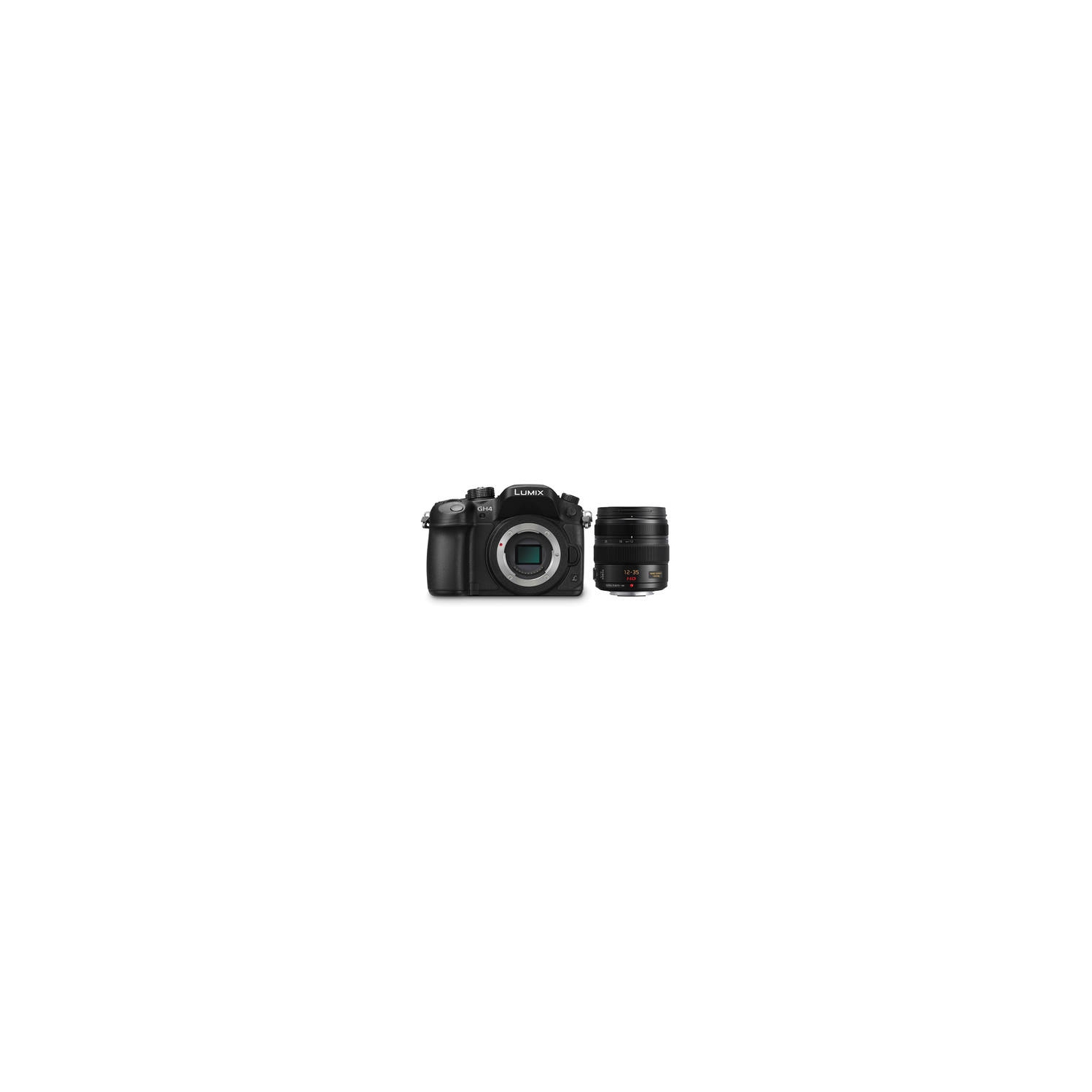 Panasonic Lumix DMC-GH4 4K Mirrorless Micro Four Thirds Digital Camera Kit with 12-35mm f/2.8 ASPH. Lens - US Version w/ Seller Warranty