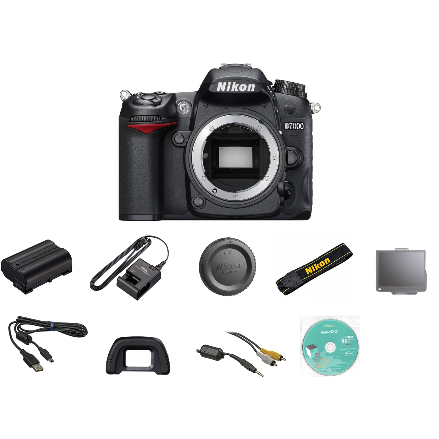 Nikon D7000 SLR Digital Camera USA - US Version w/ Seller Warranty