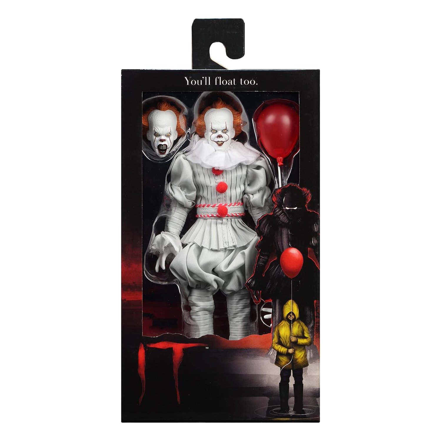 Figurine d’action rétro de 2017 8 po de LA série « CloWacter » - Pennywise