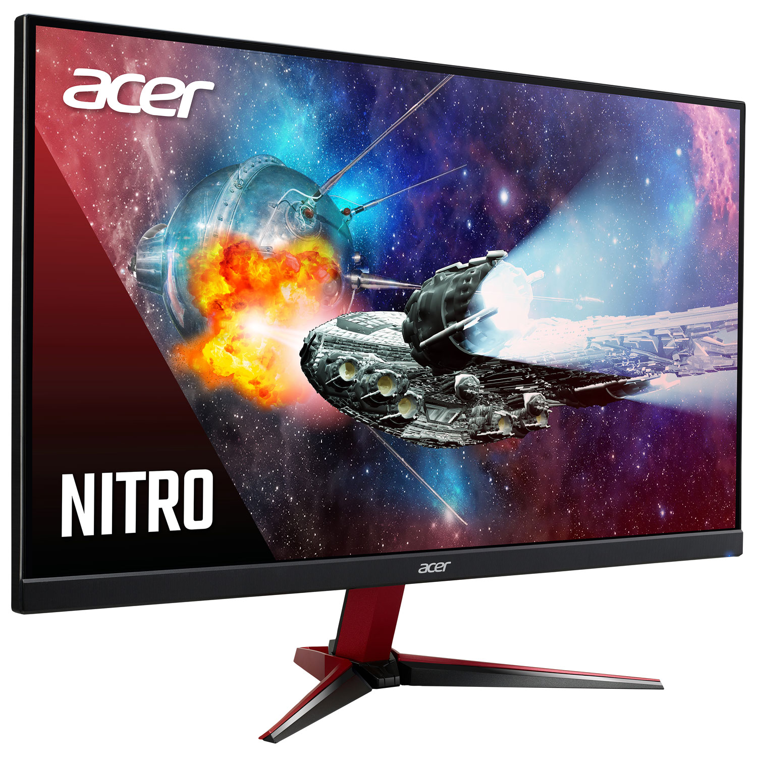 Acer Nitro 27 Fhd 240hz 1ms Gtg Ips Led G Sync Gaming Monitor Vg272 X Black Best Buy Canada