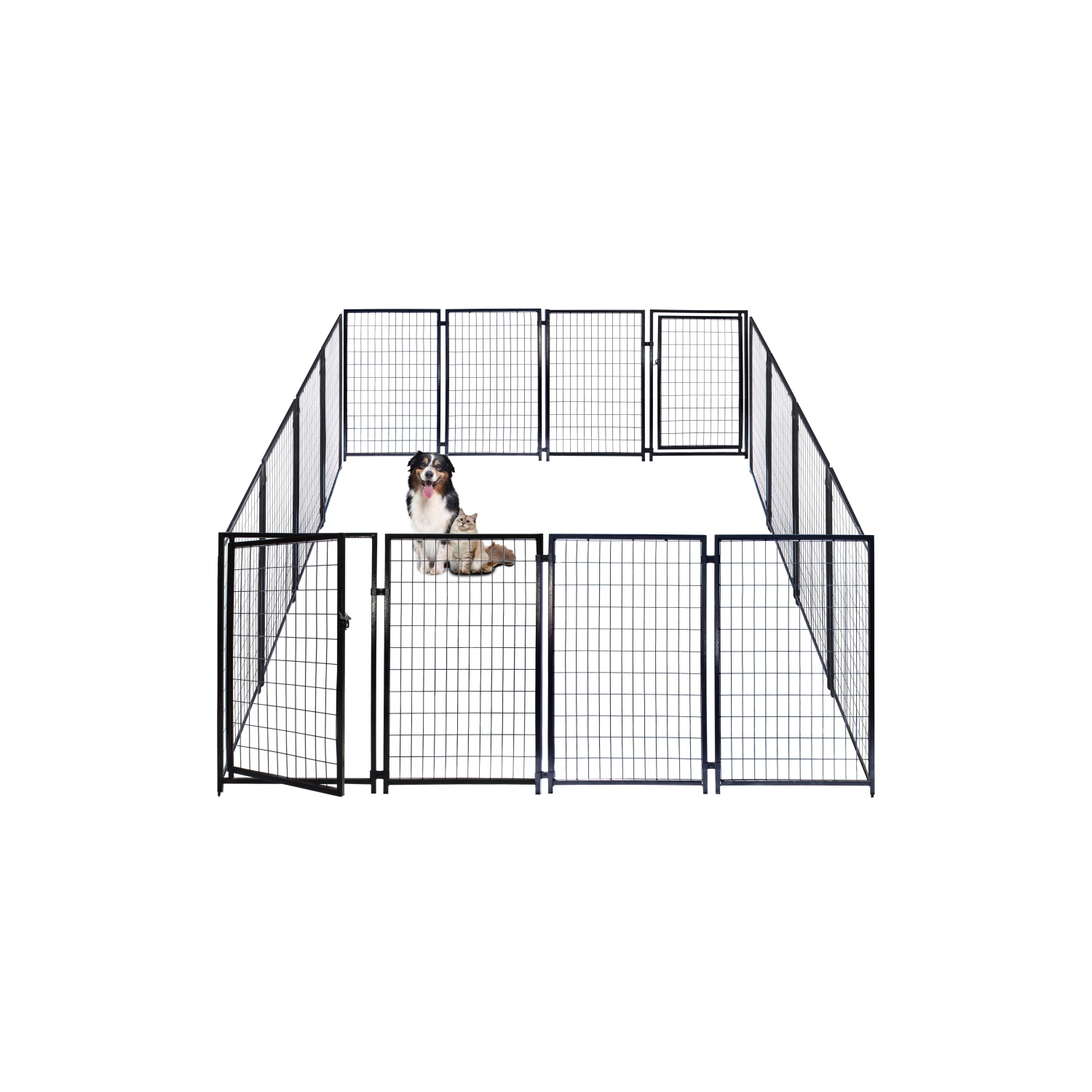 Aleko heavy clearance duty pet playpen