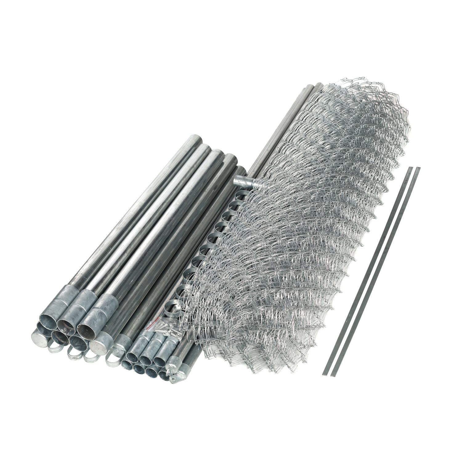 ALEKO® Galvanized Steel Chain Link Fence 5X50 Feet Complete Kit