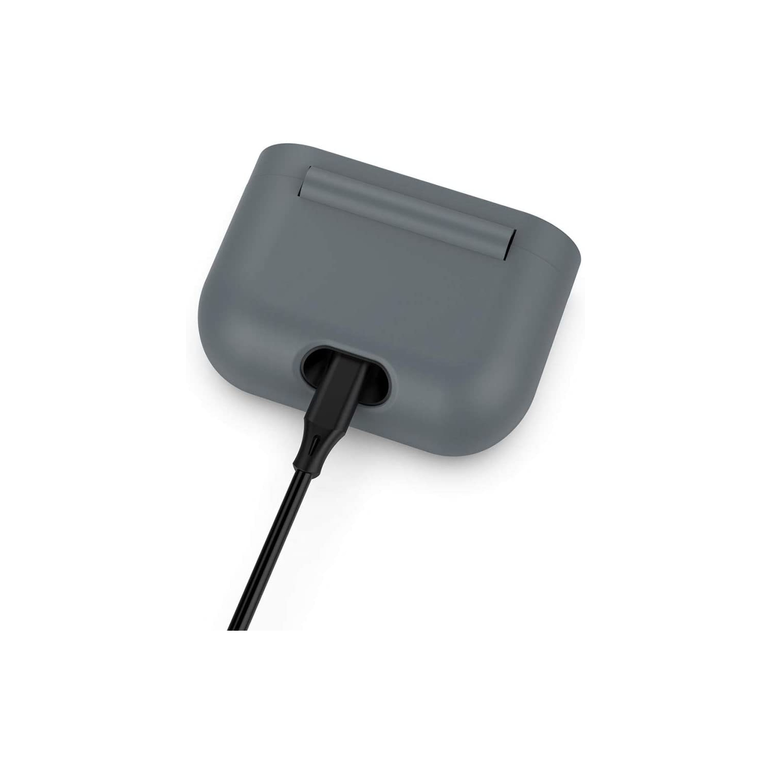 Silicone Cover Case for Sony WF-1000XM3 Wireless Earbuds, Soft Anti Drop Silicone Protective Case Cover - Grey