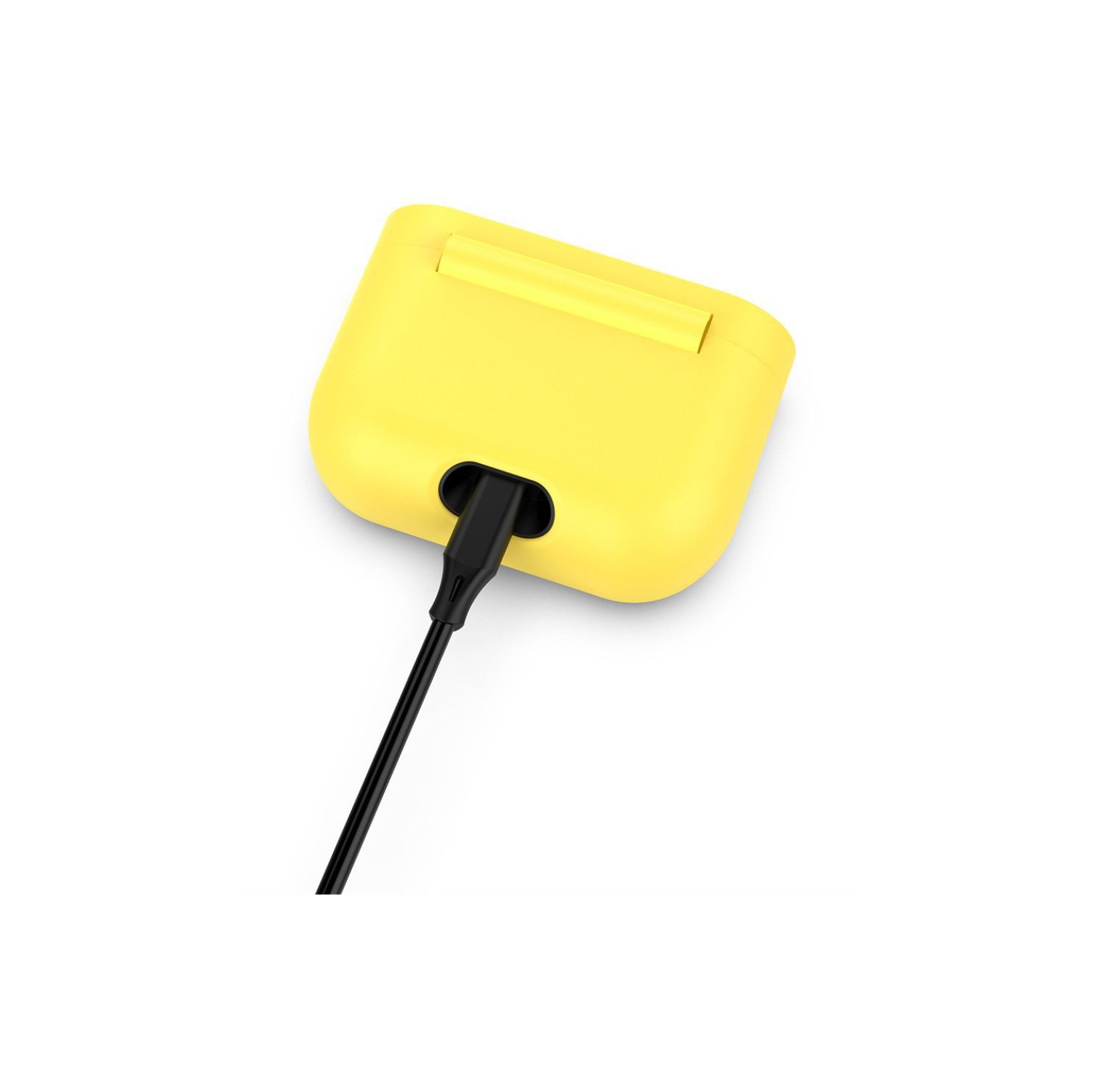 Silicone Cover Case Compatible with Sony WF-1000XM3, 1000XM3S, 1000XM3B Wireless Earbuds, Soft Anti Drop Silicone Protective Case Cover - Yellow