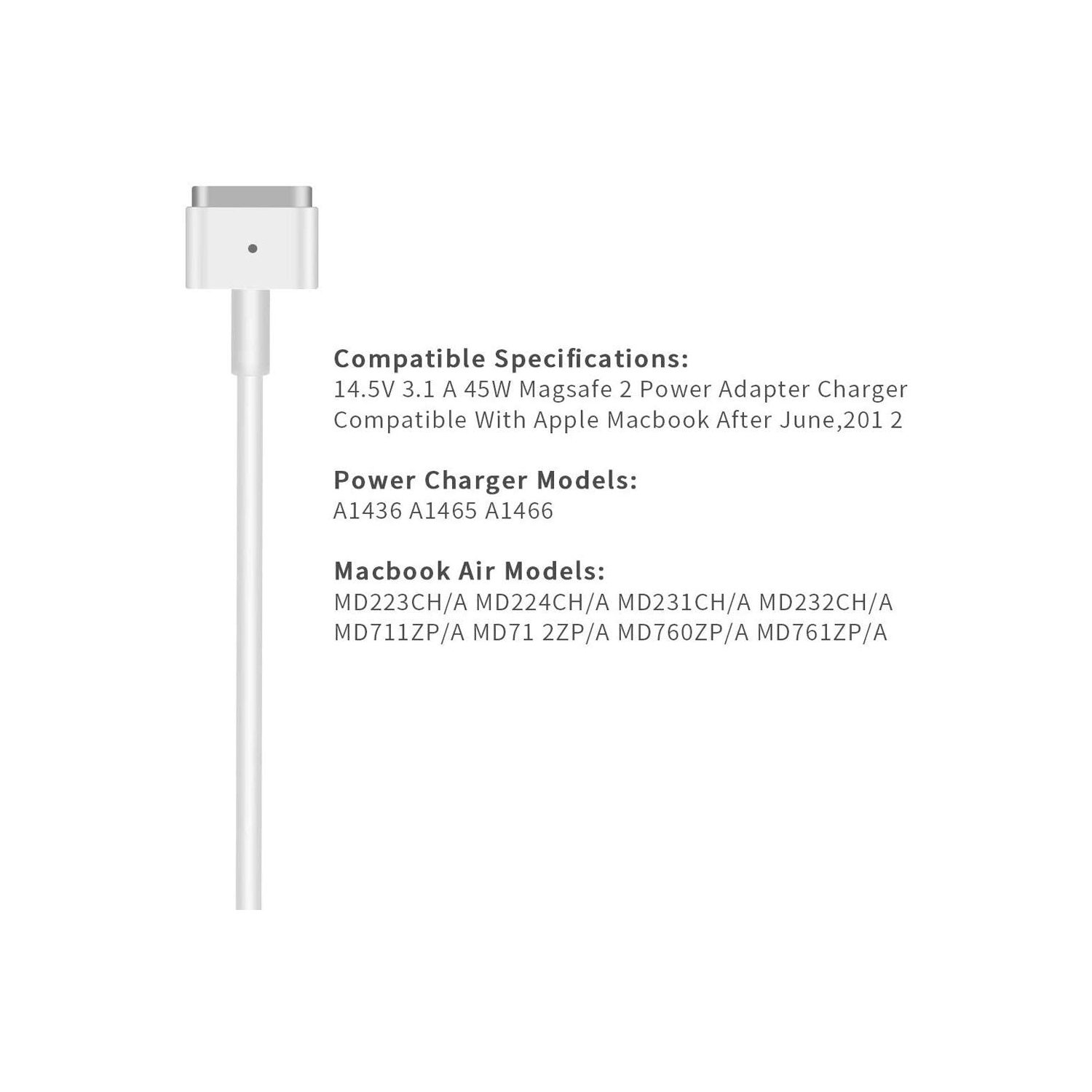 Accessoires Energie - Chargeur Macbook Air Magsafe 1 - 14.5V