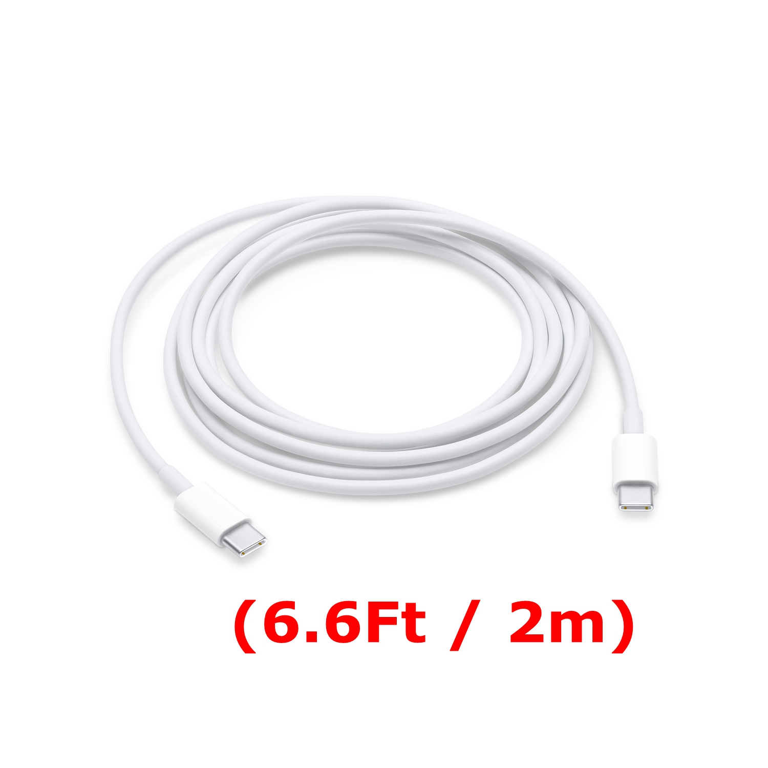 (6.6Ft / 2m) Type USB-C to USB-C Sync & Data Cable Cord for Samsung S8 S9 S10 Note 8 9 iPad Pro MacBook LG Google Pixel Huawei