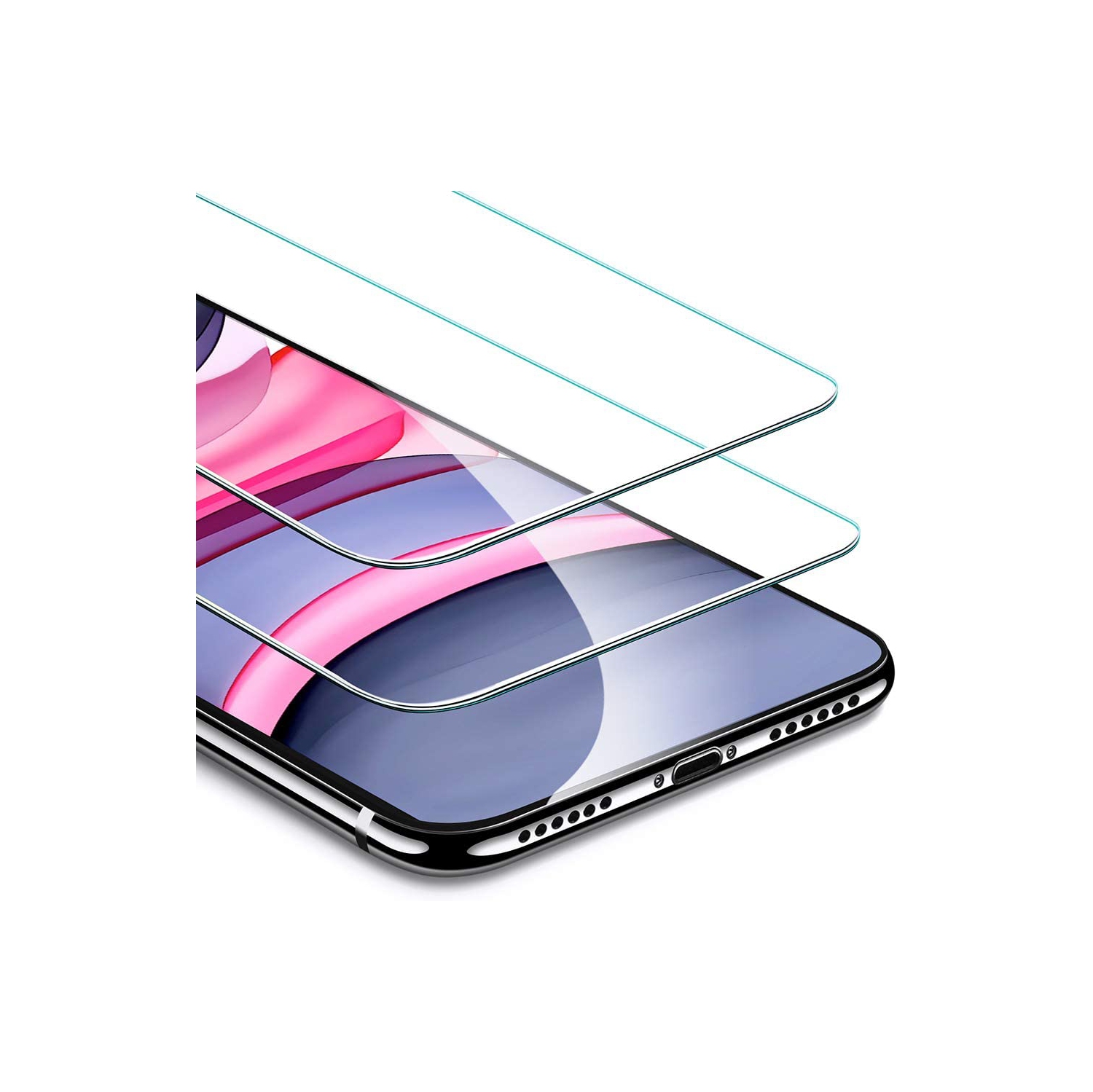 Protecteur d’écran en verre trempé Ultra pour iPhone 11 Pro Max d’Apple, 2 iPhone XS Max