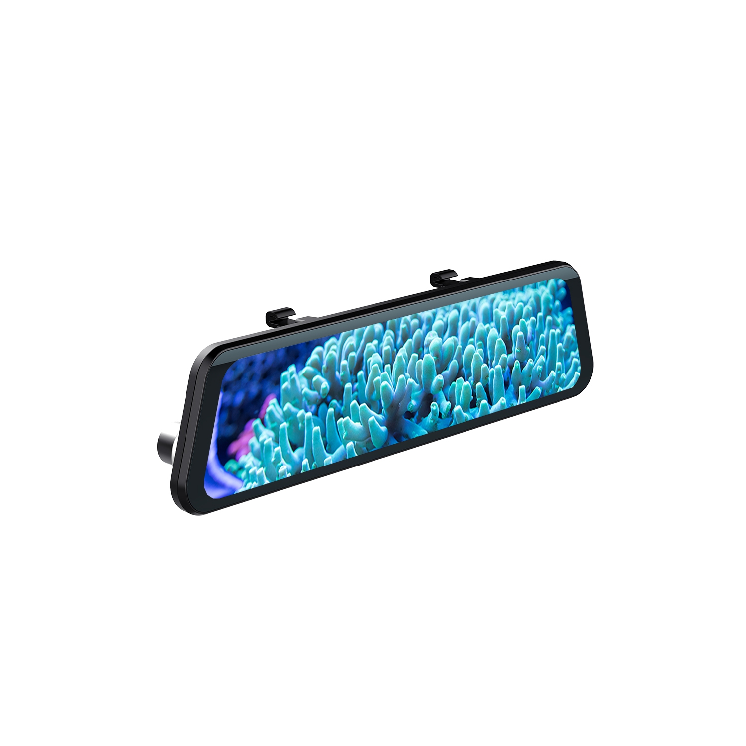 Arpha W03 GPS 12" Touch Max Streaming Mirror with Front and Back1080P Cam