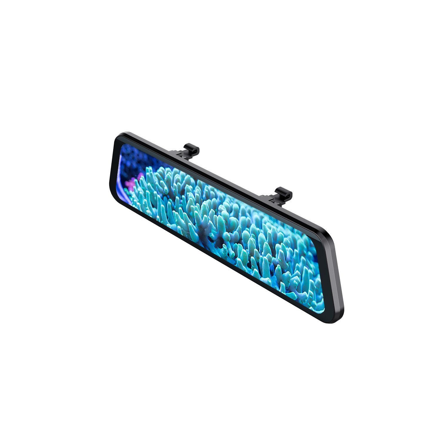 Arpha W03 GPS 12" Touch Max Streaming Mirror with Front and Back1080P Cam