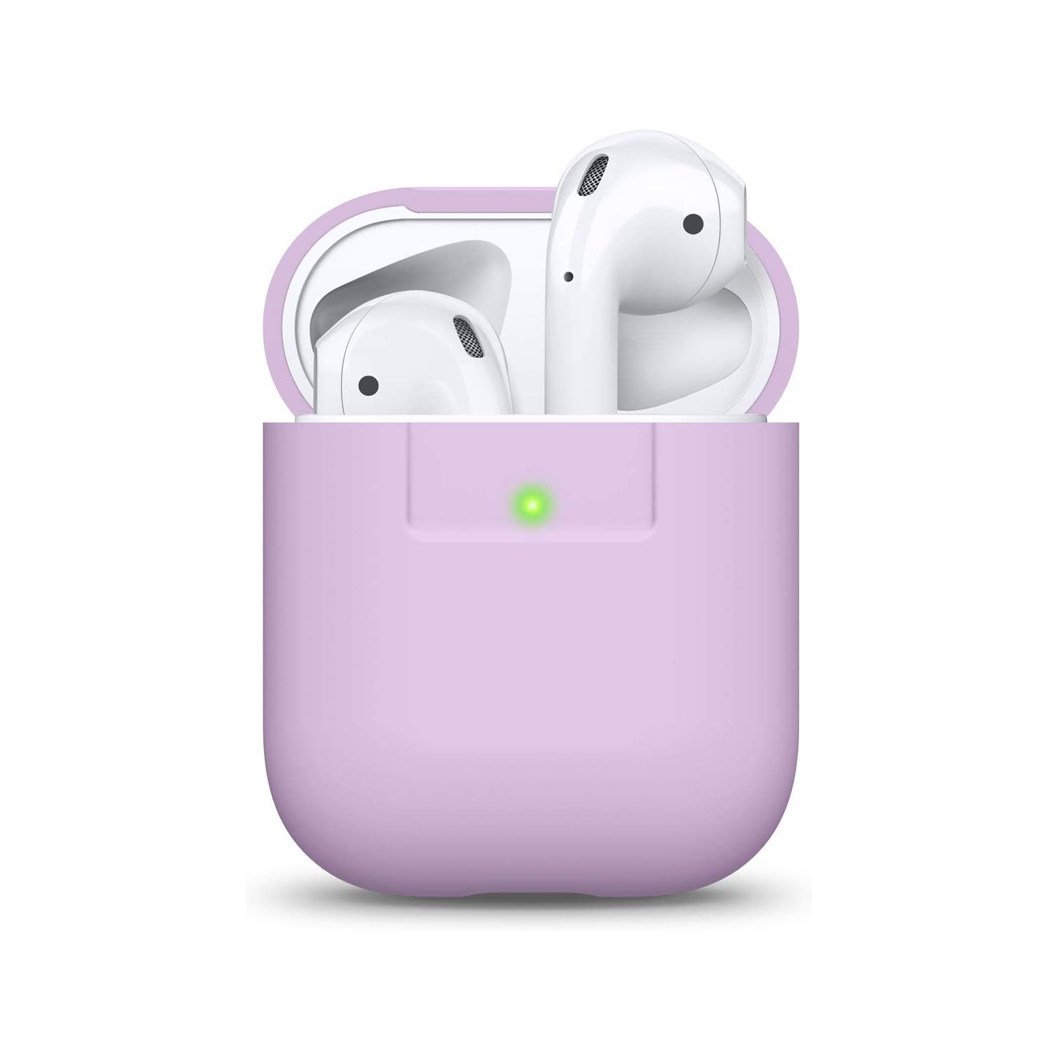 elago Silicone Case Designed for Apple AirPods Case 1 and 2 [Lavender]