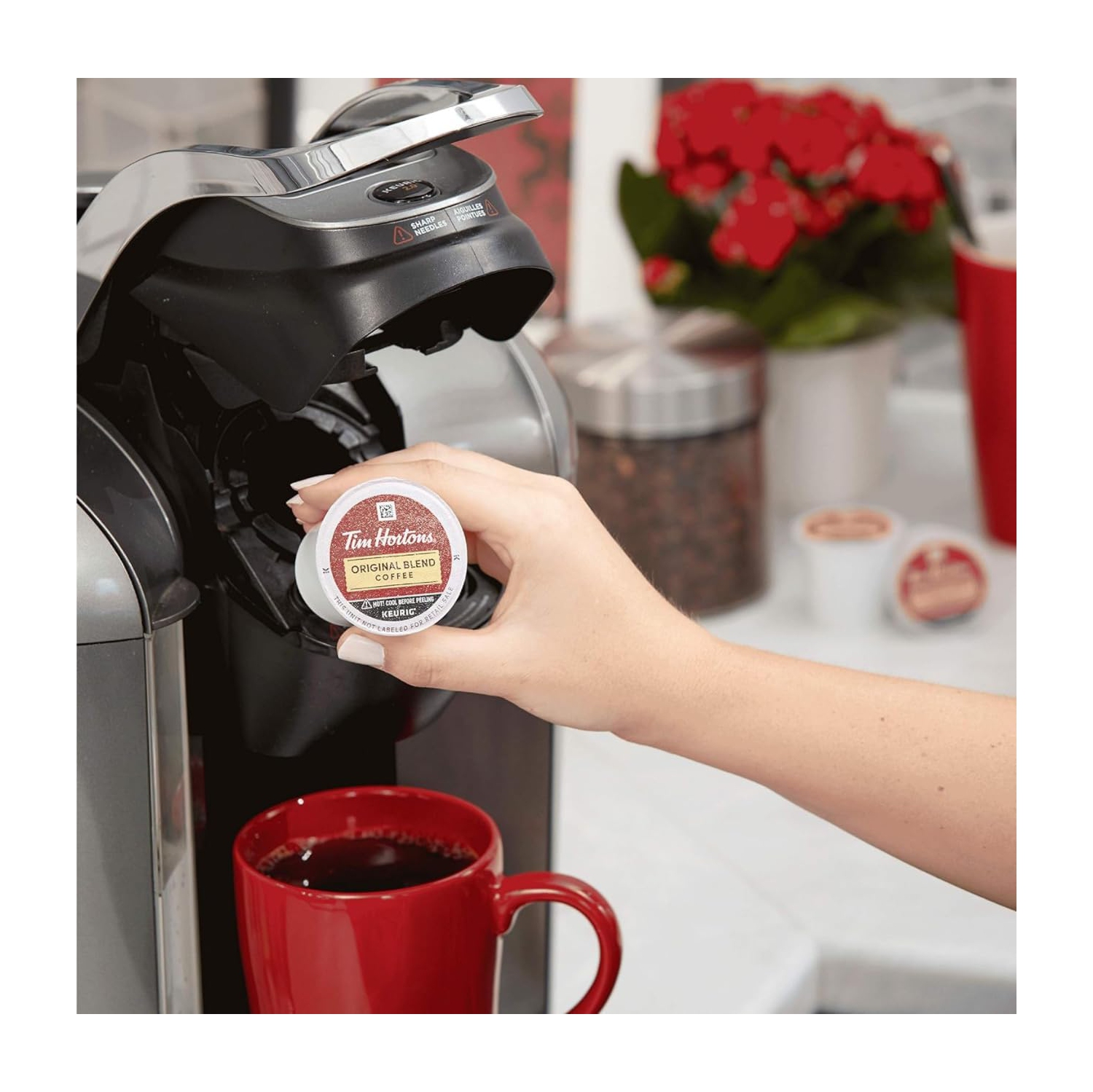 Tim Hortons Coffee Original Blend 80 K Cups Keurig K Cups Medium Roast