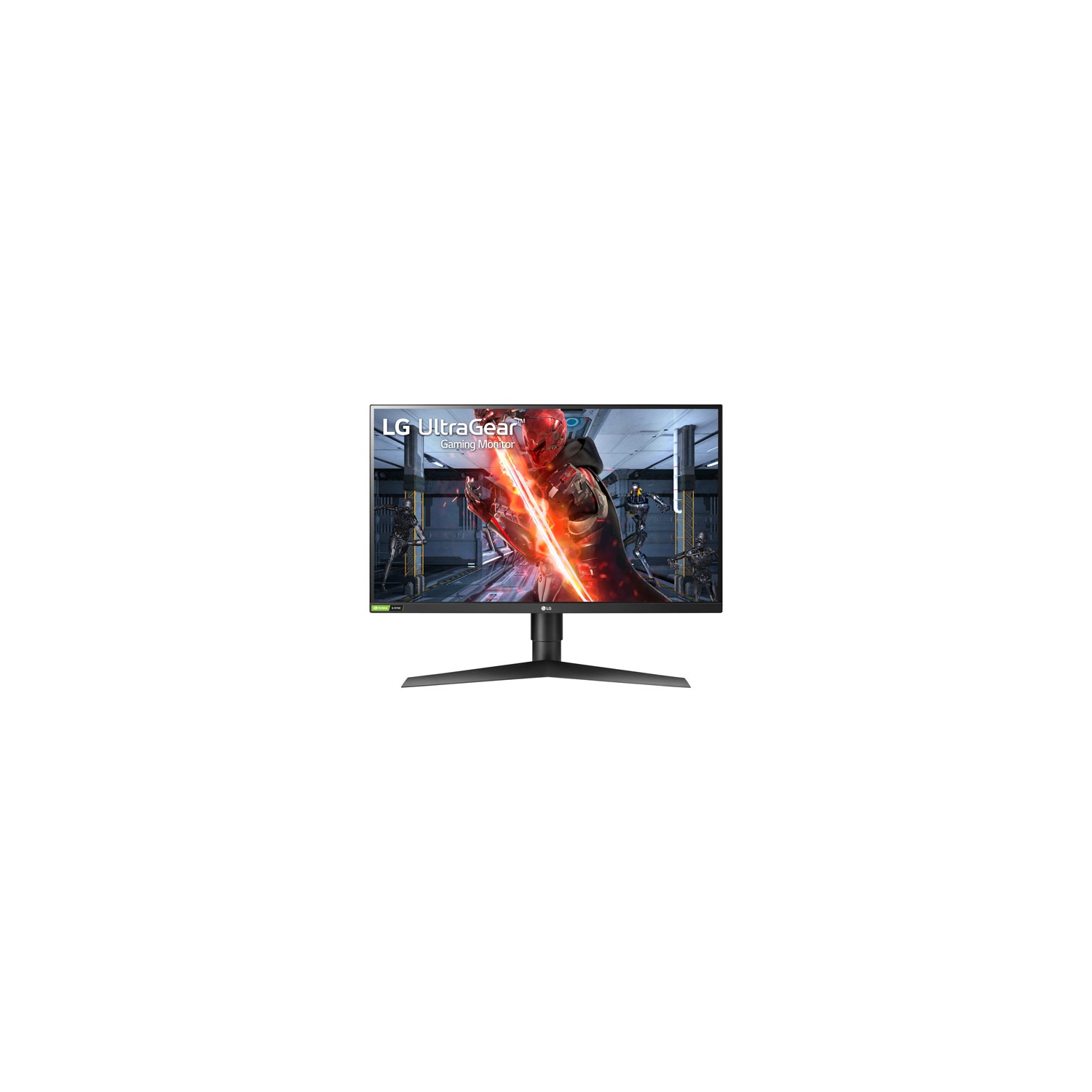 Moniteur jeu G-Sync DEL IPS HD intégrale 240 Hz 27 po UltraGear LG 1 ms gris-gris - Noir - Boîte ouverte