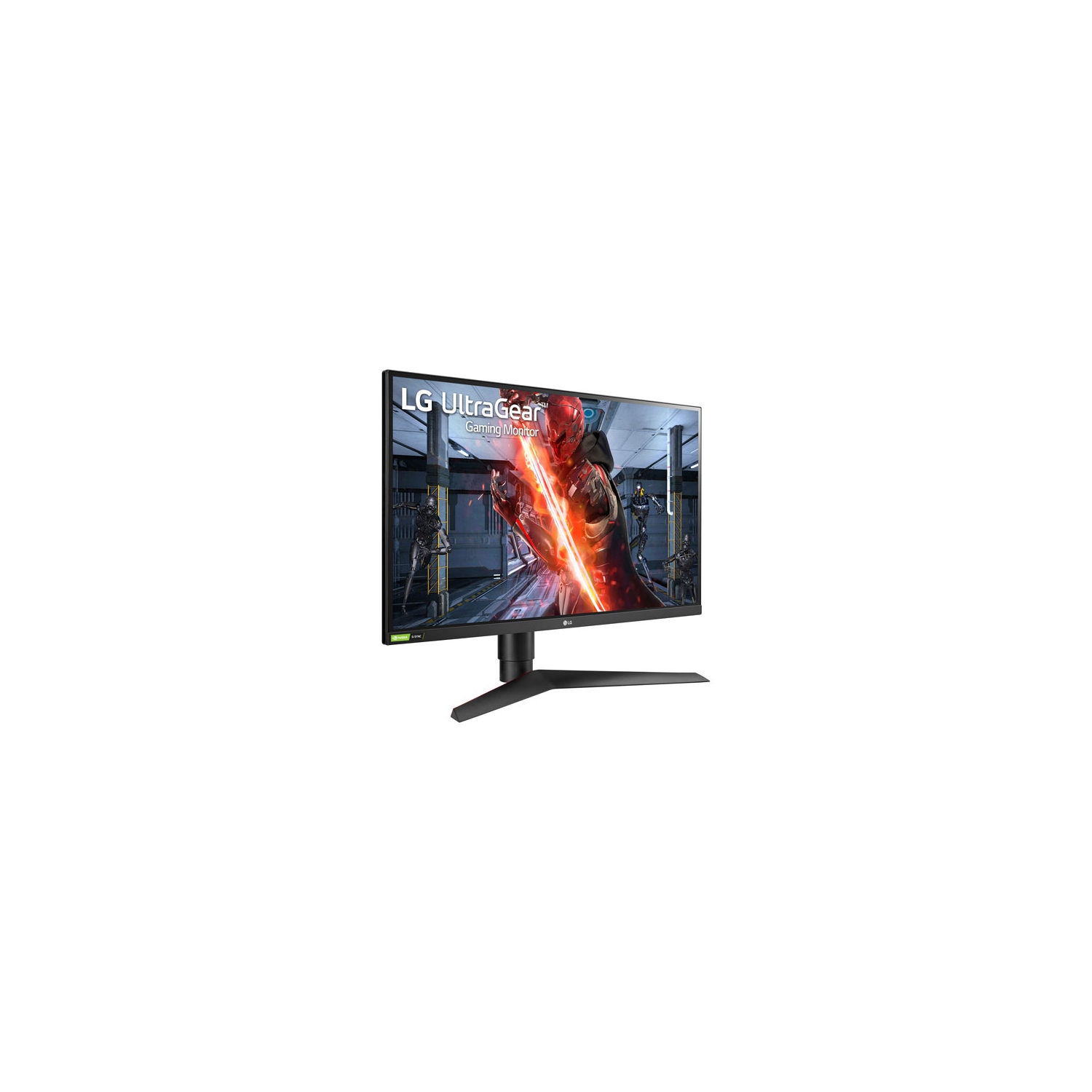 Moniteur jeu G-Sync DEL IPS HD intégrale 240 Hz 27 po UltraGear LG 1 ms gris-gris - Noir - Boîte ouverte