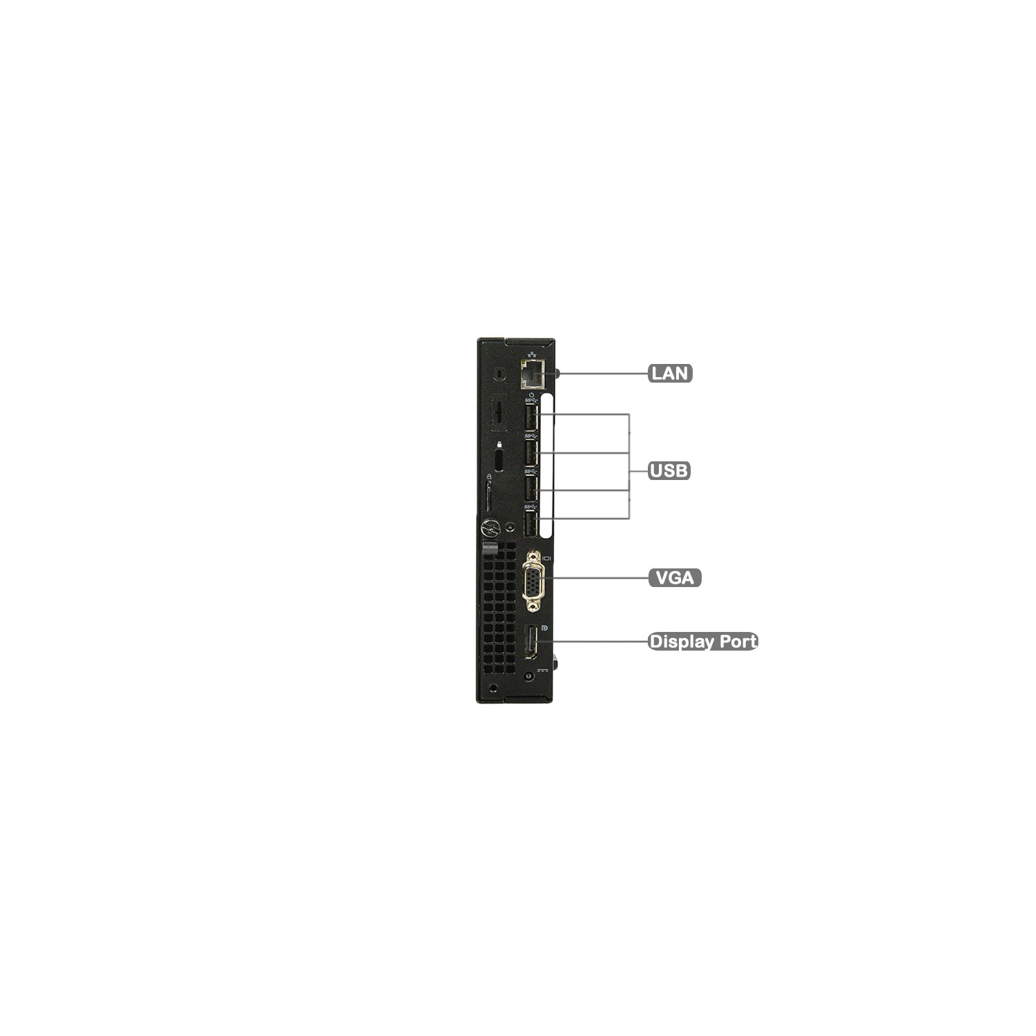 Refurbished - Dell 9020 MICRO Intel Core i5-4590T 2.00 GHz, 8GB, 1TB SSD, Win 10 Pro