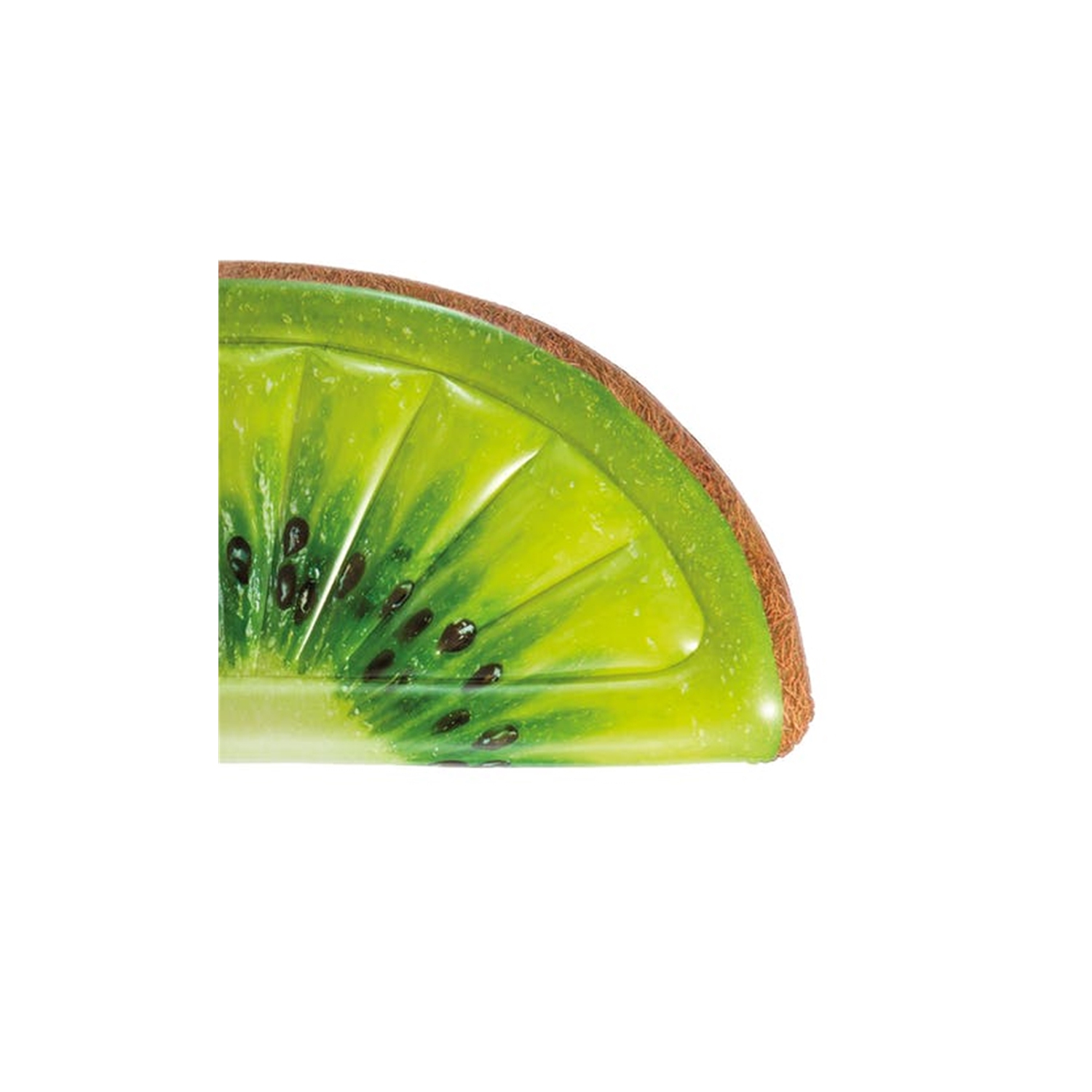 Intex - Giant Kiwi Slice Inflatable Pool Mattress, Green