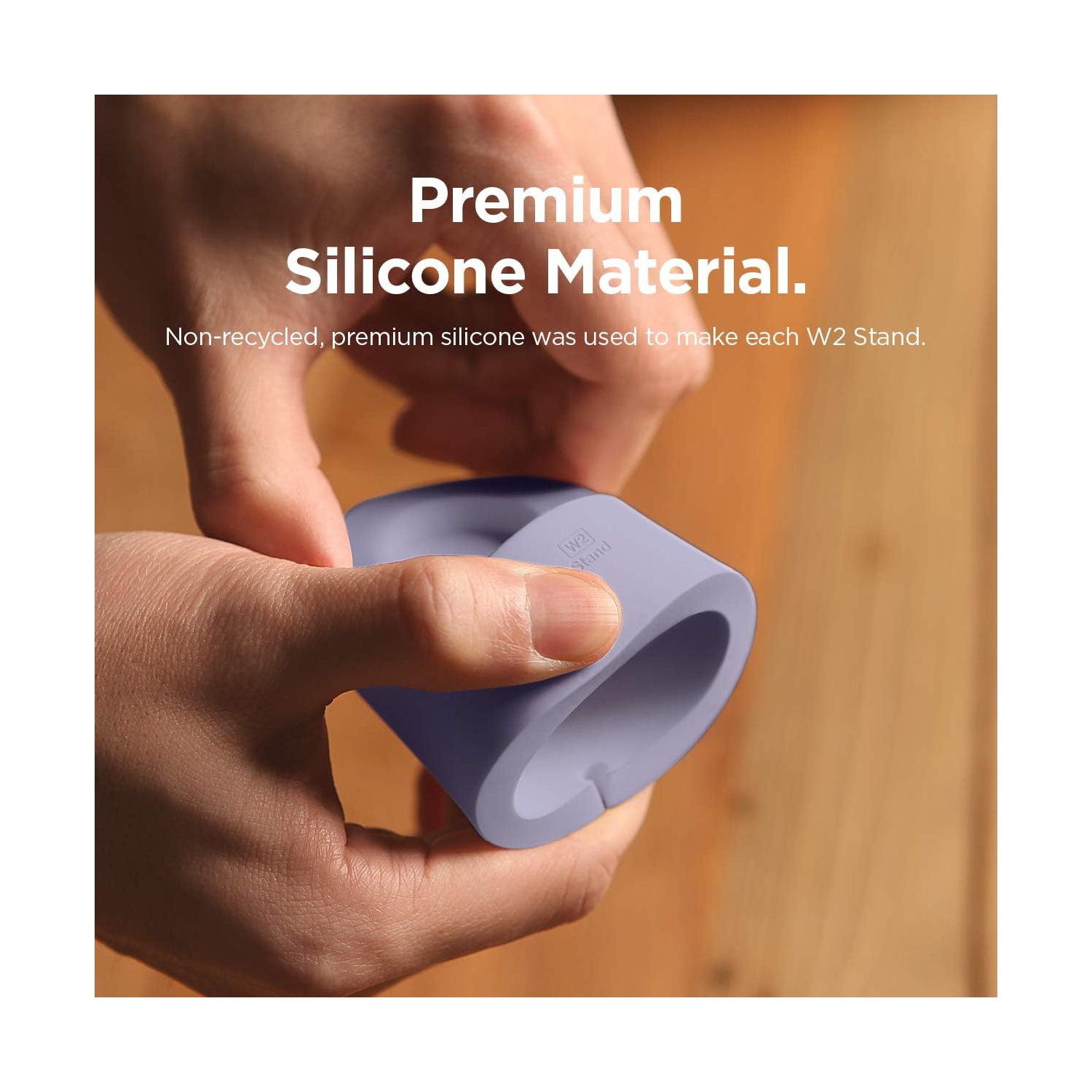 Socle Elago W2 conçu pour Apple Watch Stand compatible avec toutes les montres Apple Watch et tous les modes de table de chevet