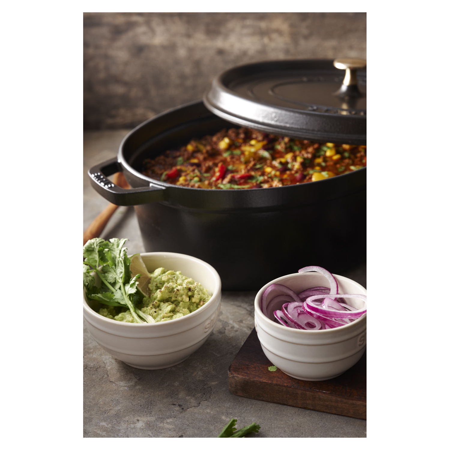 STAUB – Cocotte ovale en fonte de 8 L la Cocotte, noir