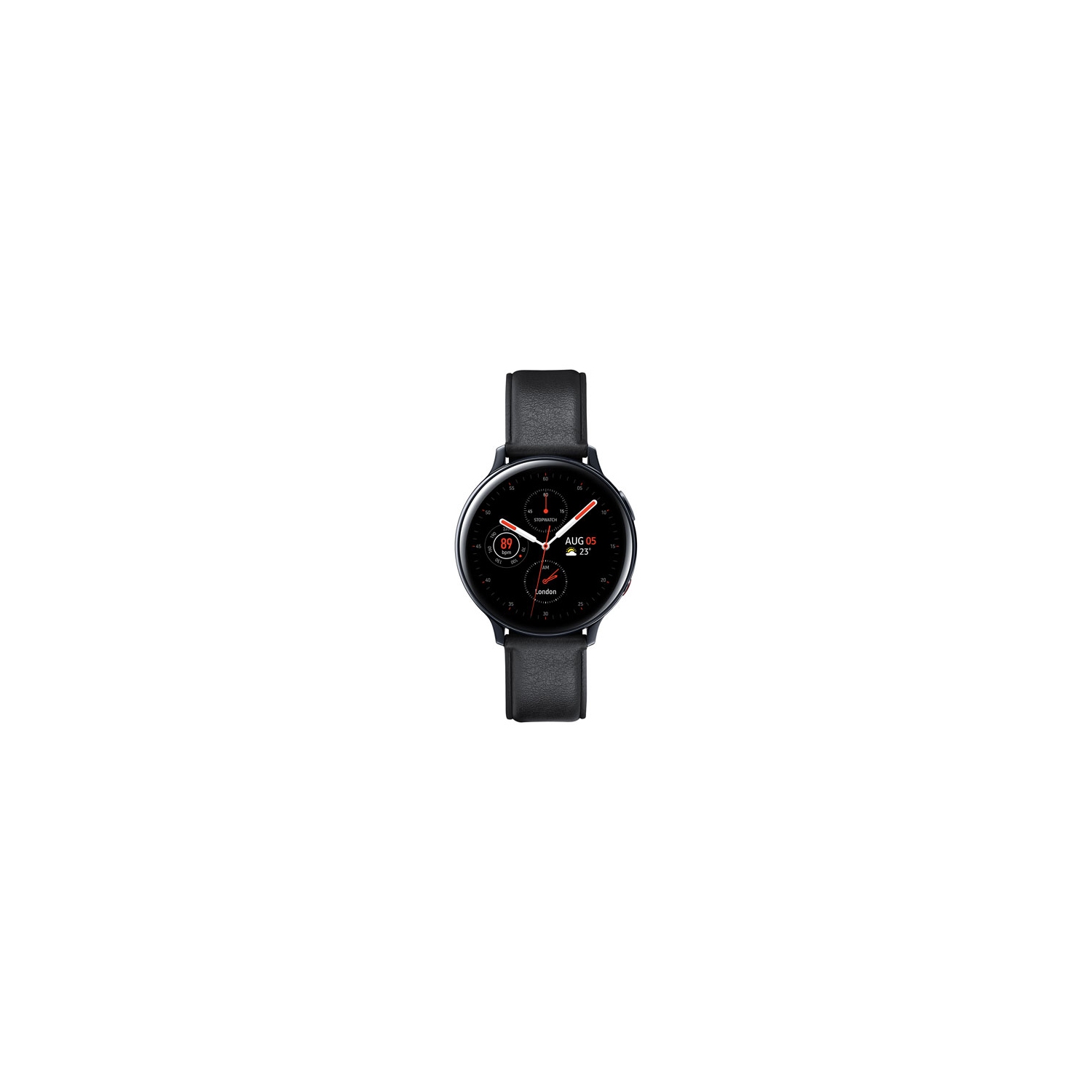 Samsung Galaxy Watch Active2 44mm LTE Smartwatch with Heart Rate Monitor - Black - Open Box