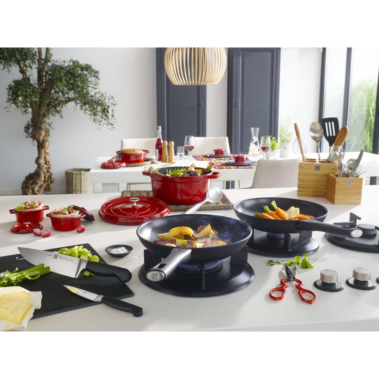 Ensemble 2 pièces avec poêle à frire et wok en aluminium Madura Plus de ZWILLING