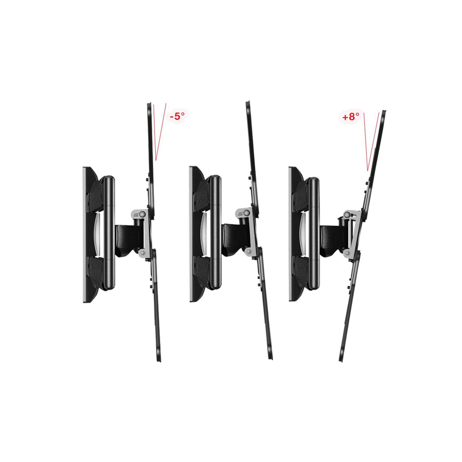 Support universel AMF-3255 articulé pour téléviseur/moniteur ACL de 32 à 55 po de Boost Industries