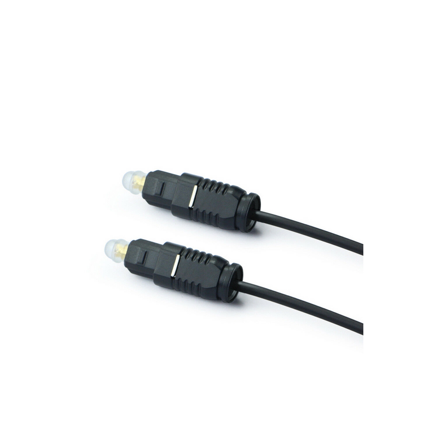 Câble audio optique numérique Toslink de 15 pi Adaptateur de sortie audio plaqué or d’axGear