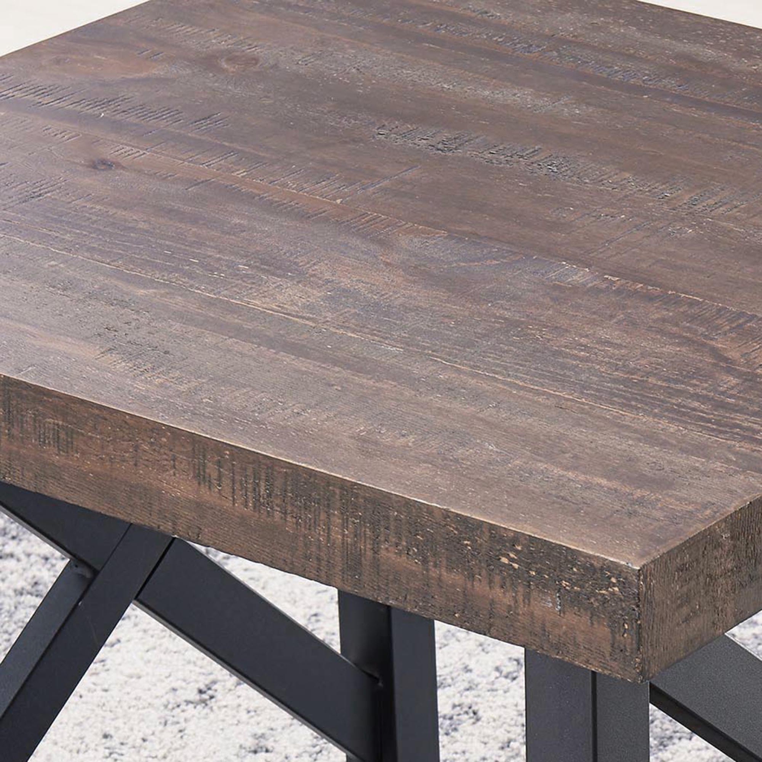 Viva Lifestyle Furiture COFFEE TABLE - RUSTIC OAK