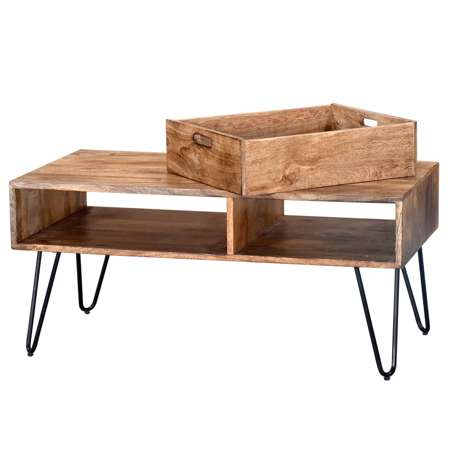 Viva Lifestyle Furiture COFFEE TABLE - NATURAL BURNT