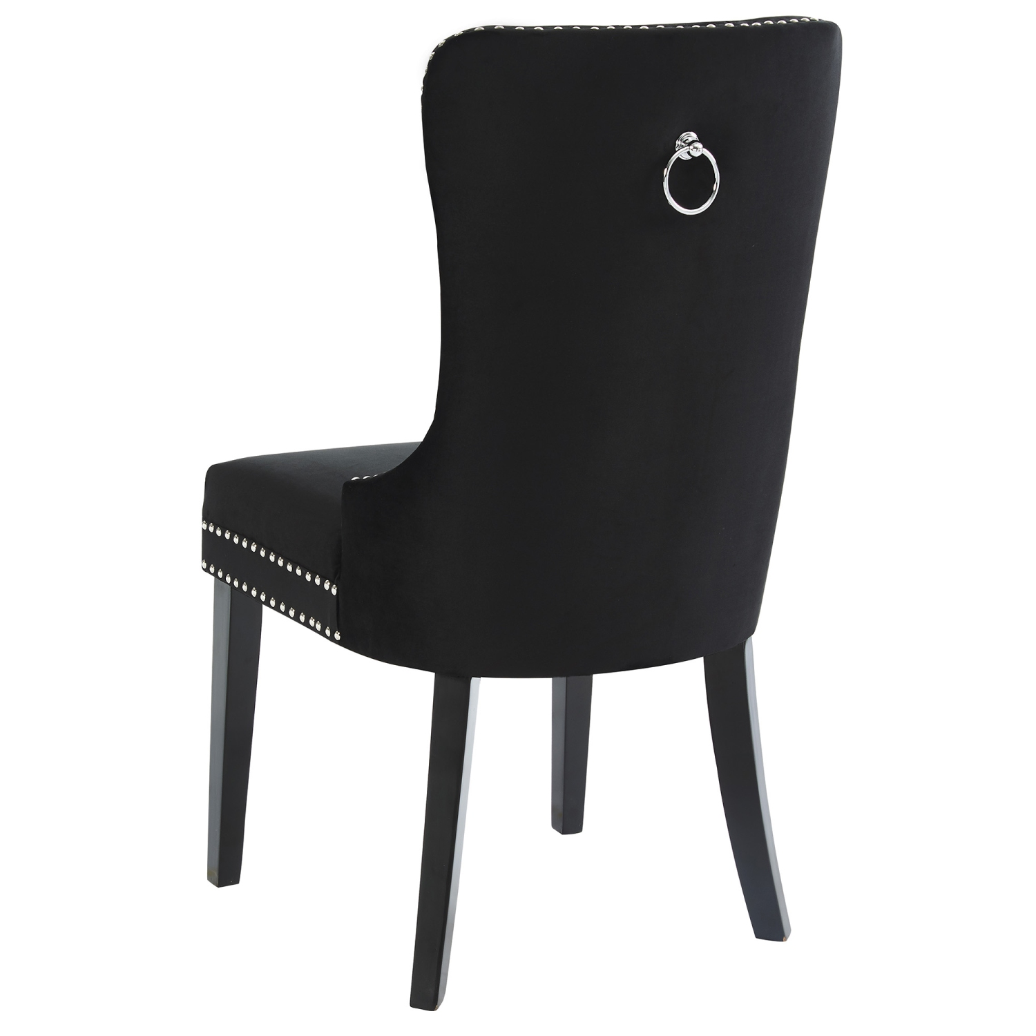 Viva Lifestyle Furiture SIDE CHAIR, SET OF 2 - BLACK