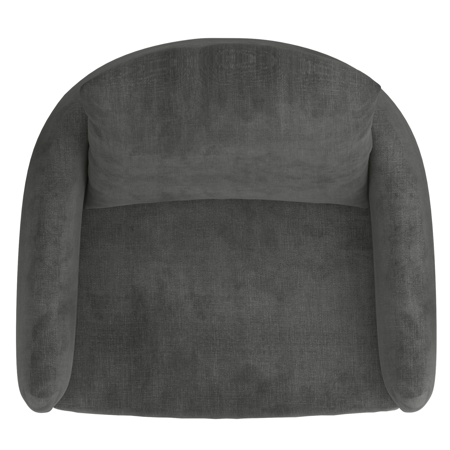 Viva Lifestyle Furiture ACCENT CHAIR - CHARCOAL/BK LEG