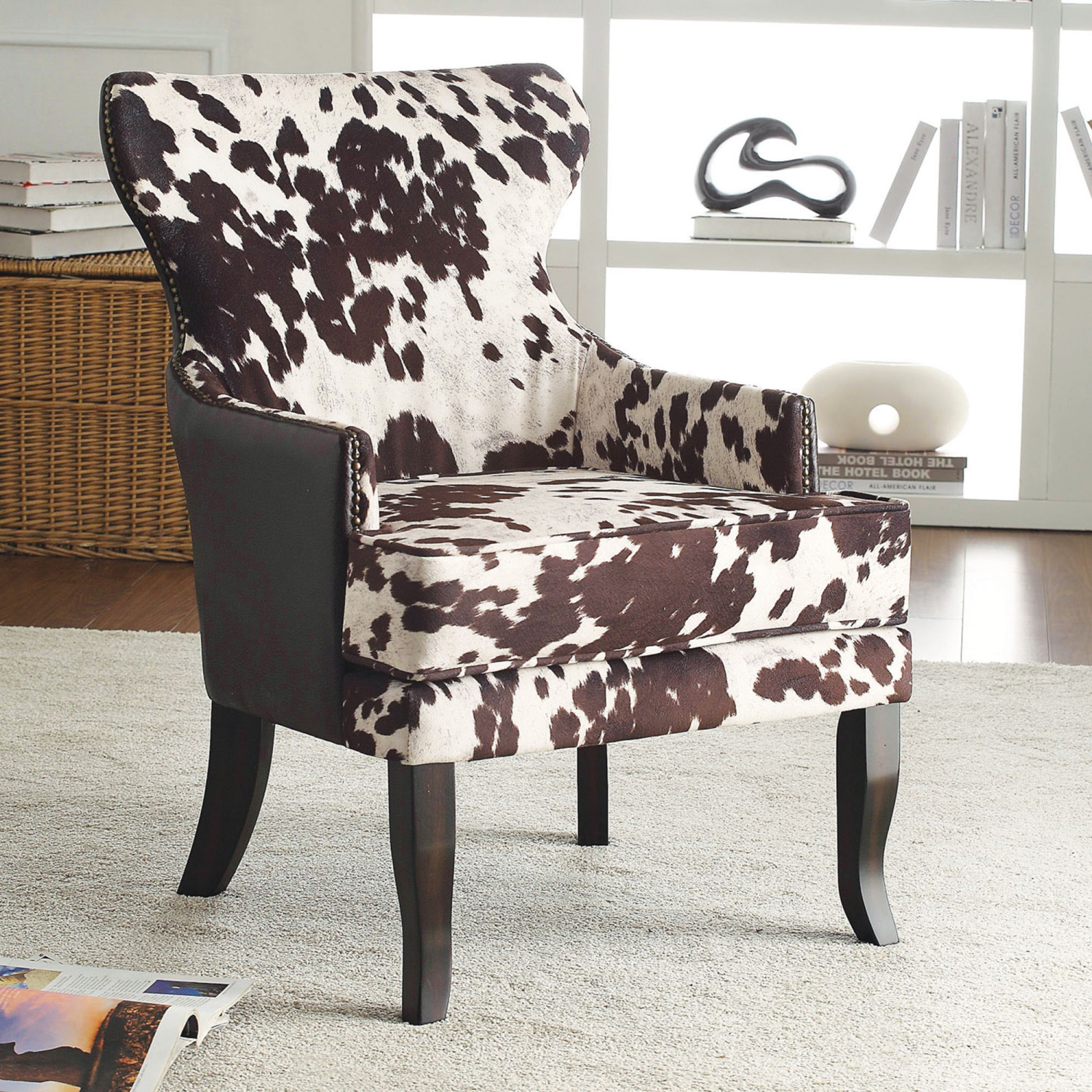 Viva Lifestyle Furiture ACCENT CHAIR - BROWN