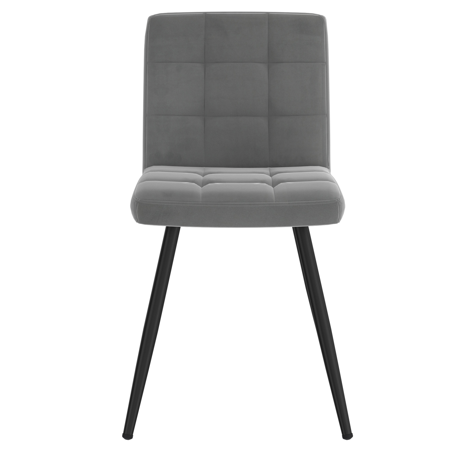 Viva Lifestyle Furiture SIDE CHAIR, SET OF 2 - GREY