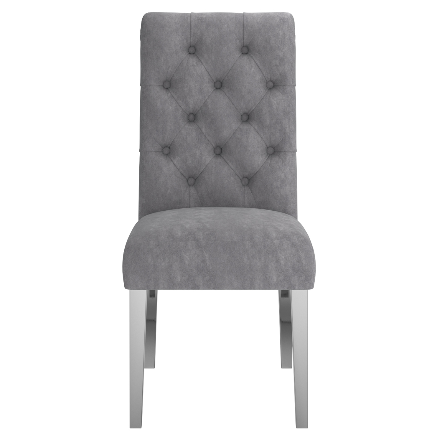 Viva Lifestyle Furiture SIDE CHAIR, SET OF 2 - GREY