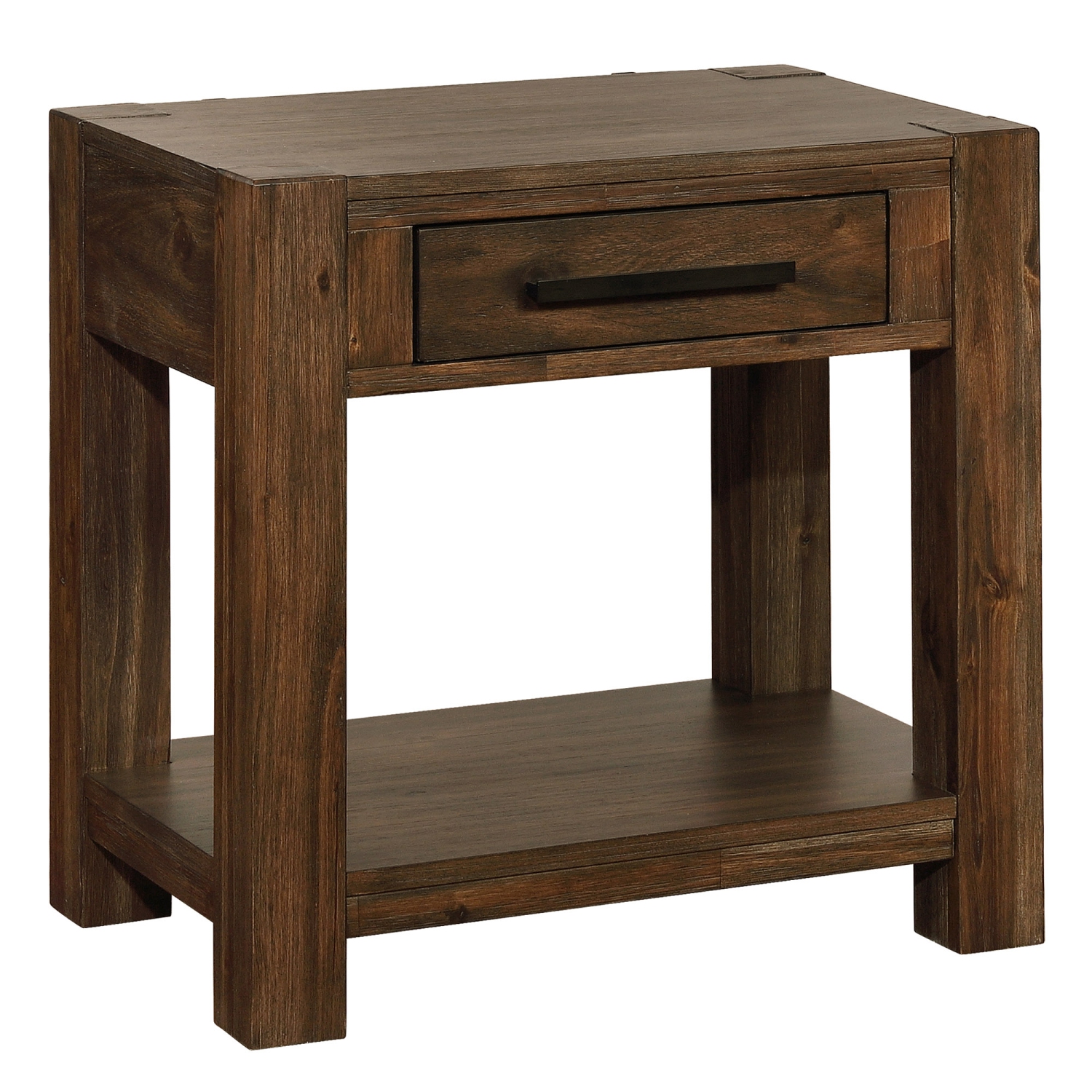 Viva Lifestyle Furiture 1 DRAWER ACCENT TABLE - WALNUT