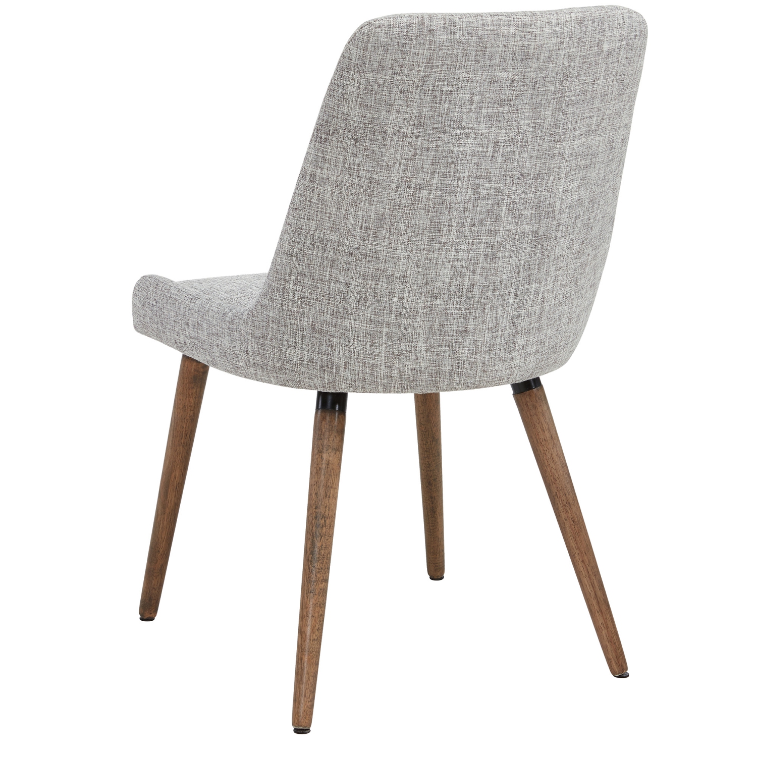 Viva Lifestyle Furiture SIDE CHAIR, SET OF 2 - LIGHT GREY/GREY LEG