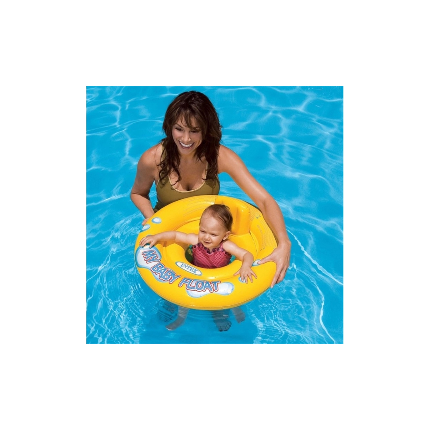 Intex - My Baby Float, Toddler Float, 1 to 2 years, Yellow