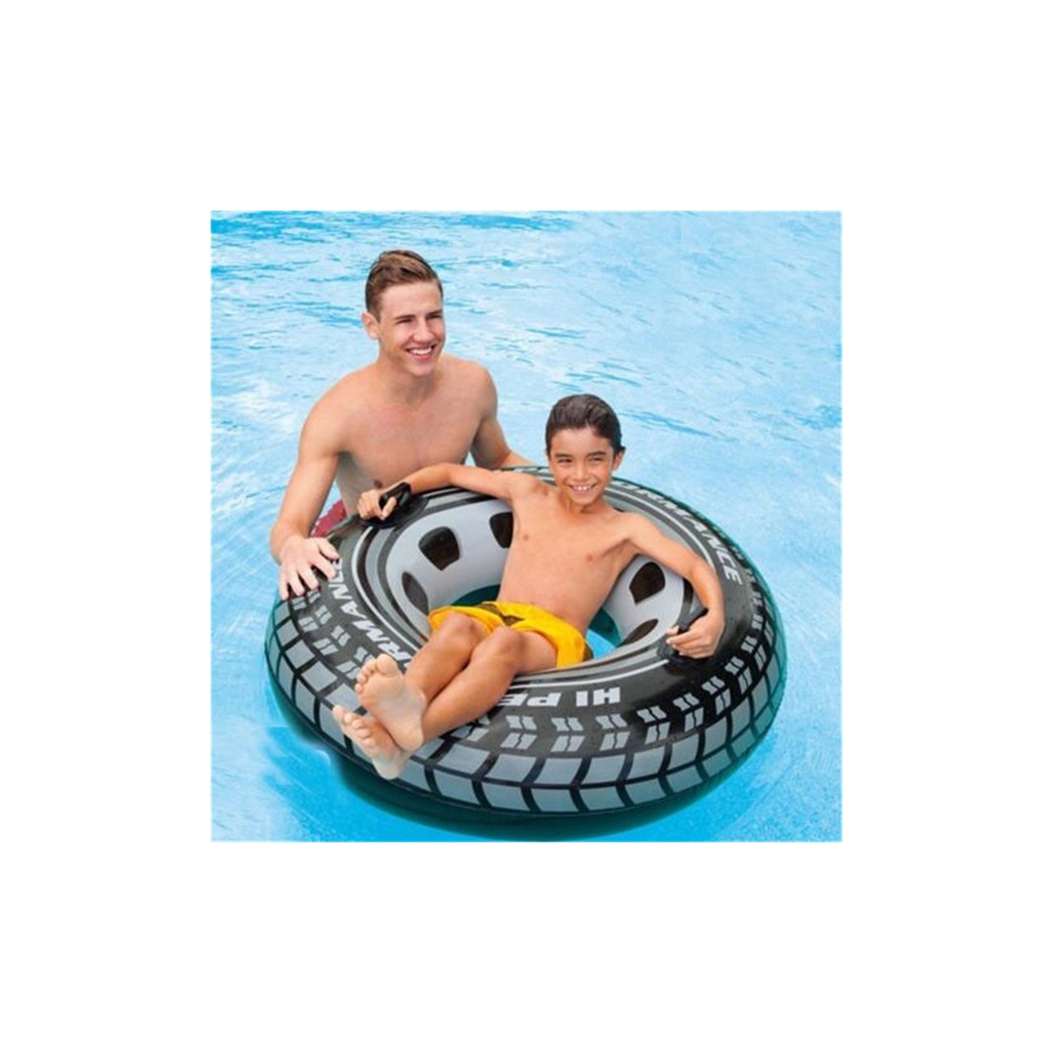 Intex - Giant Inflatable Pool Buoy, 36 '', Tire Design