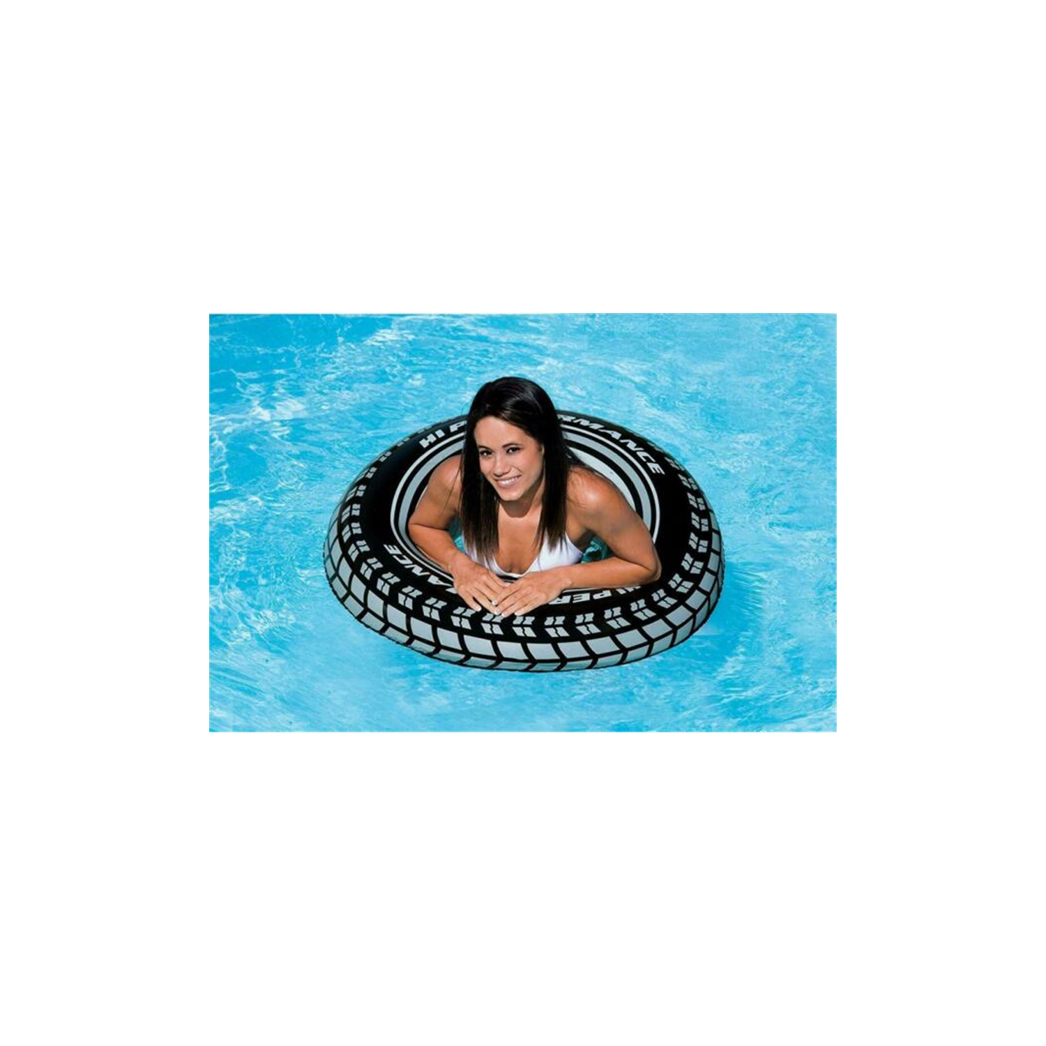 Intex - Giant Inflatable Pool Buoy, 36 '', Tire Design