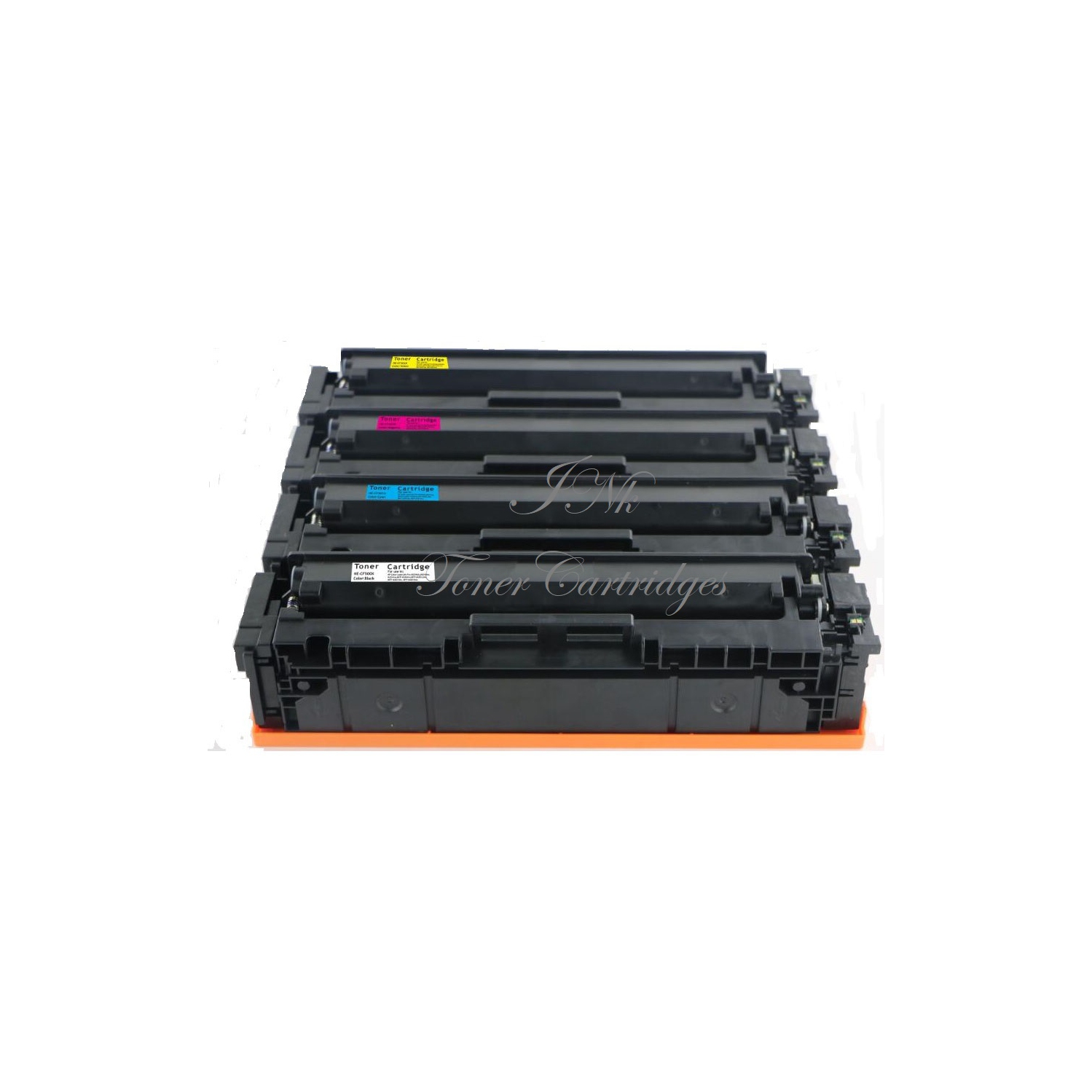Capacité maximale - Paquet de 4 cartouches de toner compatibles avec les imprimantes à haut rendement 201X, HP201A, CF400X/CF401X/CF402X/CF403X K,
