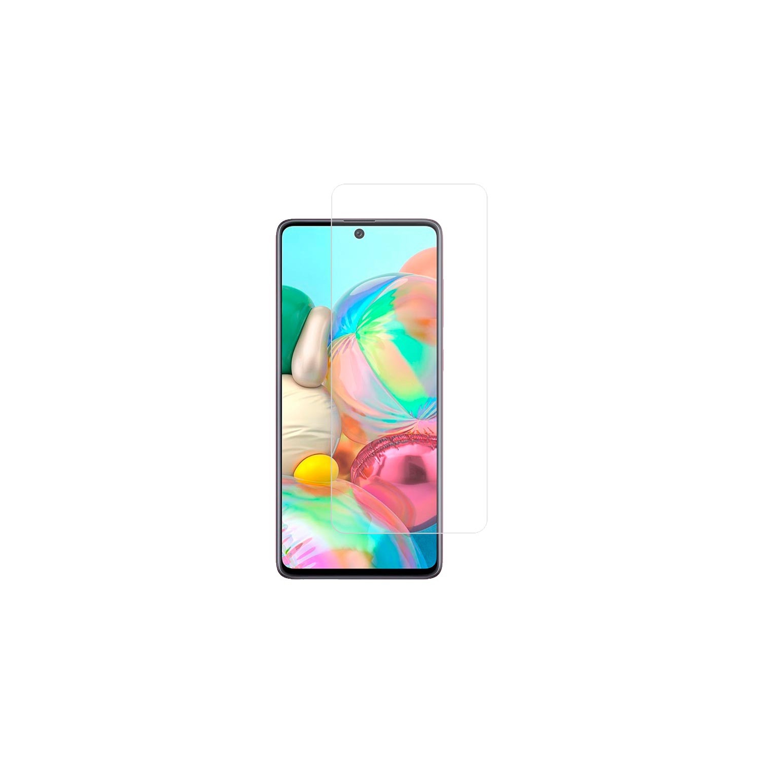 [Paquet de 2] Protecteur d'écran en verre trempé CSmart Premium pour Galaxy A71/A72 de Samsung, sans bulles et sans étui