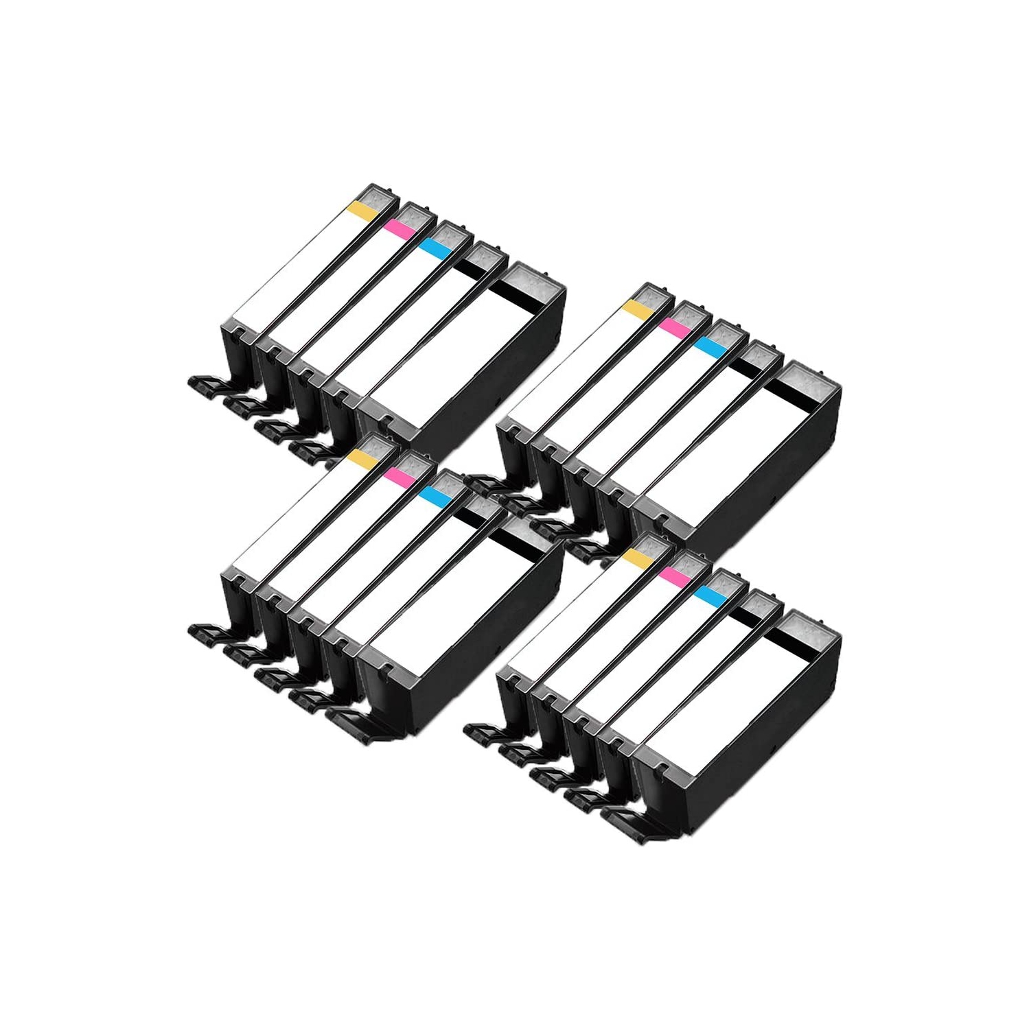 4 Set of 5 Inkfirst Compatible PGI-250XL CLI-251XL PGI-250 CLI-251 Ink Cartridges Replacement for Canon PIXMA MX922 MG5420
