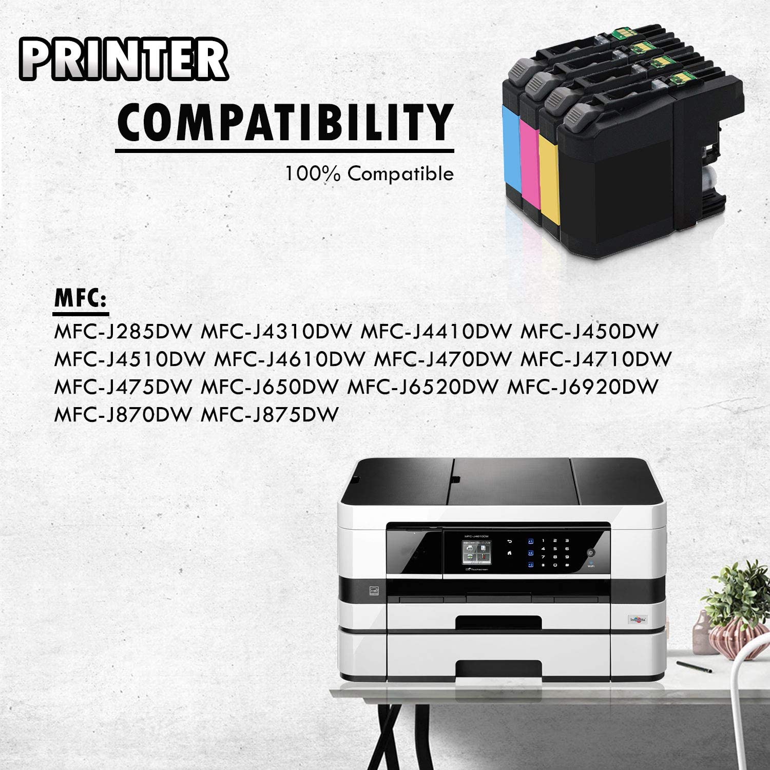 alkove Uskyld Kent 20 Inkfirst Compatible Ink Cartridges LC103 XL LC101 Replacement for Brother  LC103 XL LC101 4 Set + 4 Black MFC-J4710DW | Best Buy Canada