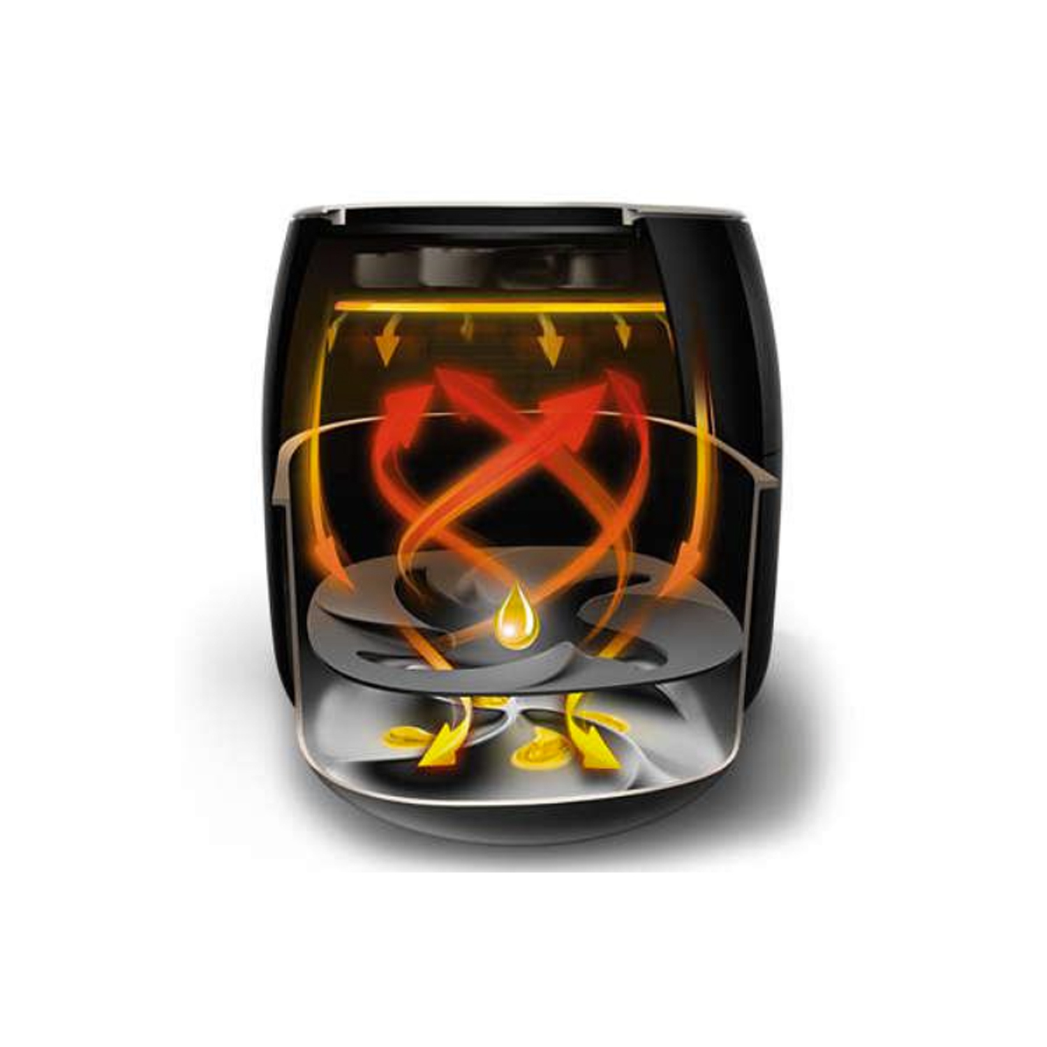 Refurbished - Philips Twin TurboStar XXL Digital Air Fryer - 1.4kg - Black - Manufacturer Refurbished