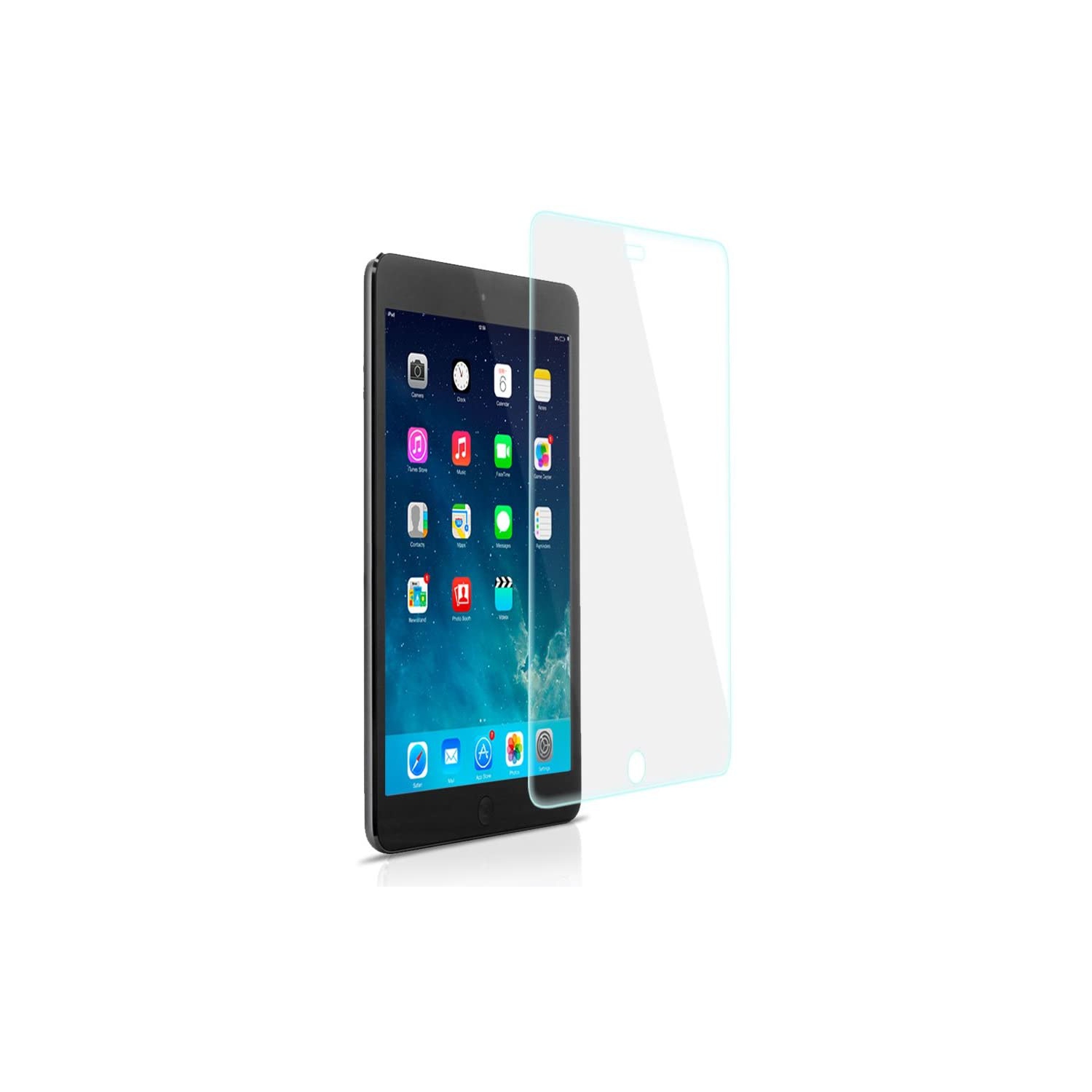 Tempered Glass Screen Protector for Apple iPad, iPad Air 1 / 2, iPad Pro 9.7