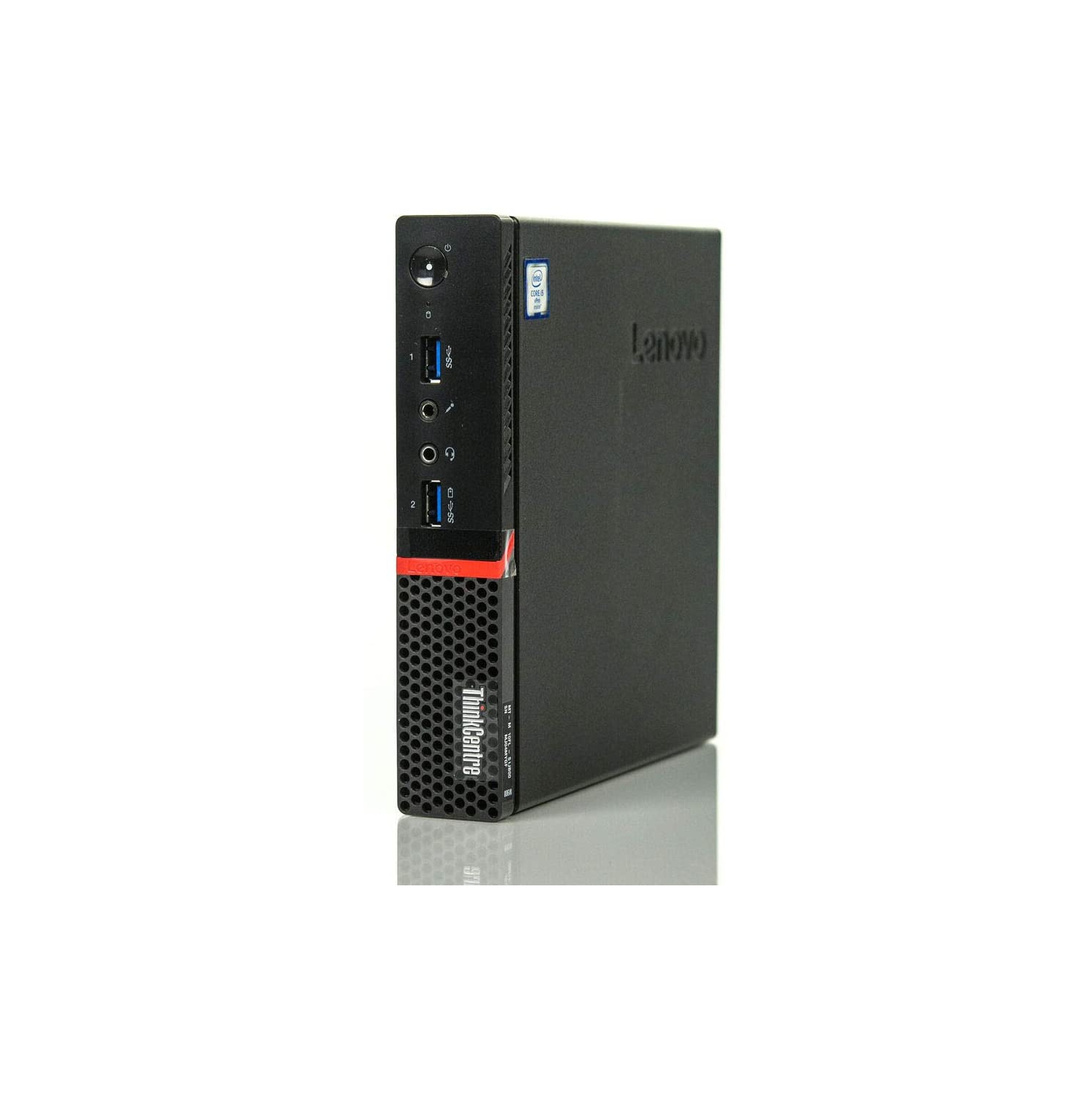 Refurbished - Lenovo M900 Tiny Desktop PC, i5 6500T 2.5G CPU, 8GB RAM, 128 GB SSD, DVD Multi Drive, Windows 10