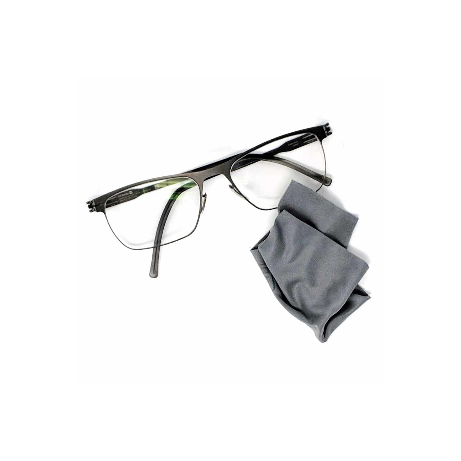 Crystaltech Crystalview Xtreme Nano Chiffon Anti-buée Gris/Noir 2PK