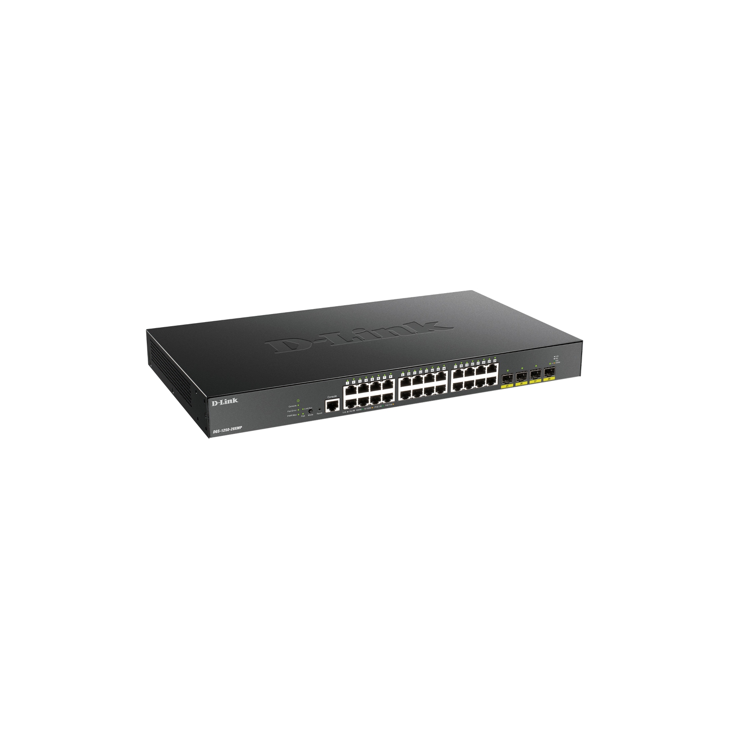 D-Link 28-Port 10-Gigabit Smart Managed PoE Switch