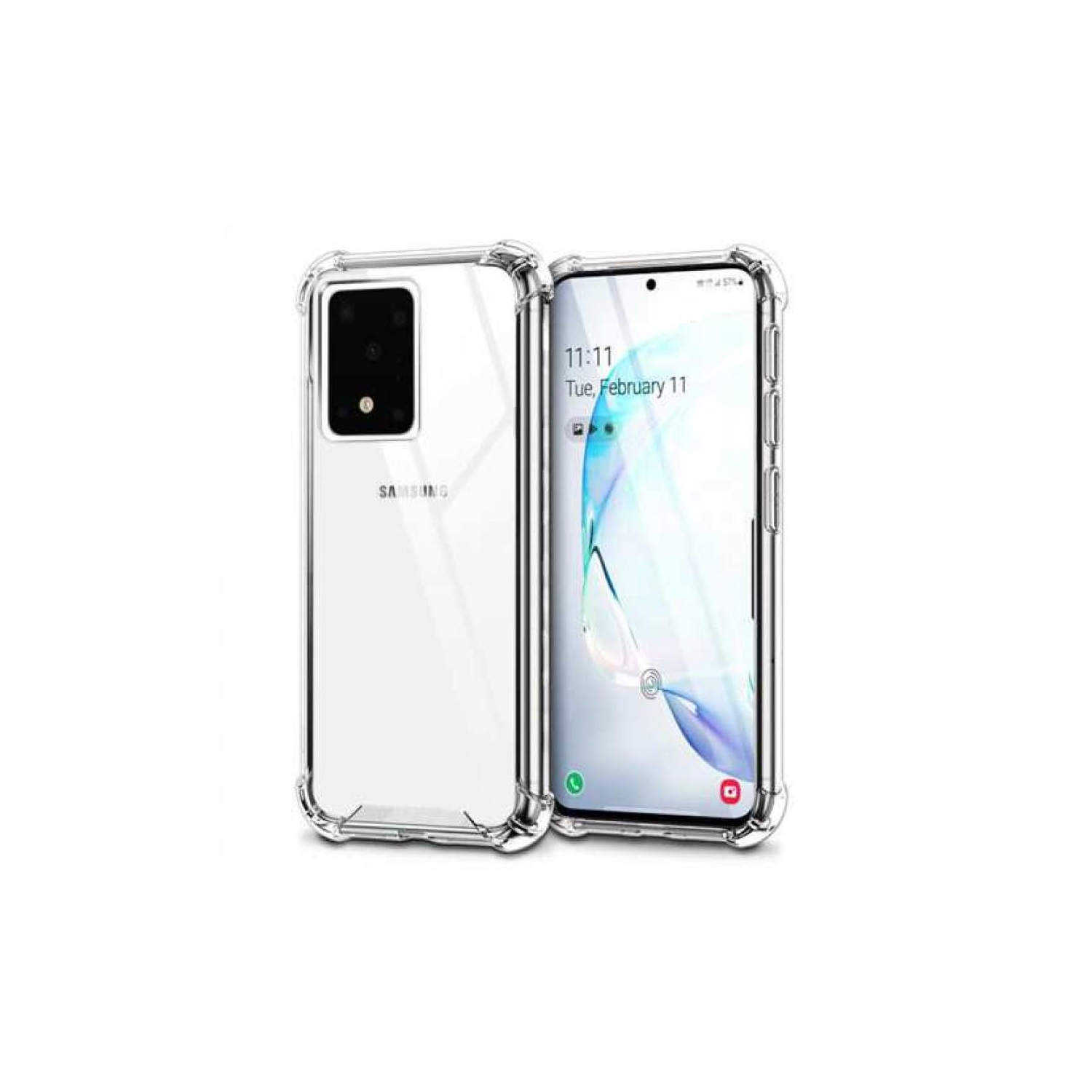 Samsung Galaxy S20 Plus / S20 Plus 5G Clear Case [Shock-Absorbing] [Scratch-Resistant] [Military Grade Protection]