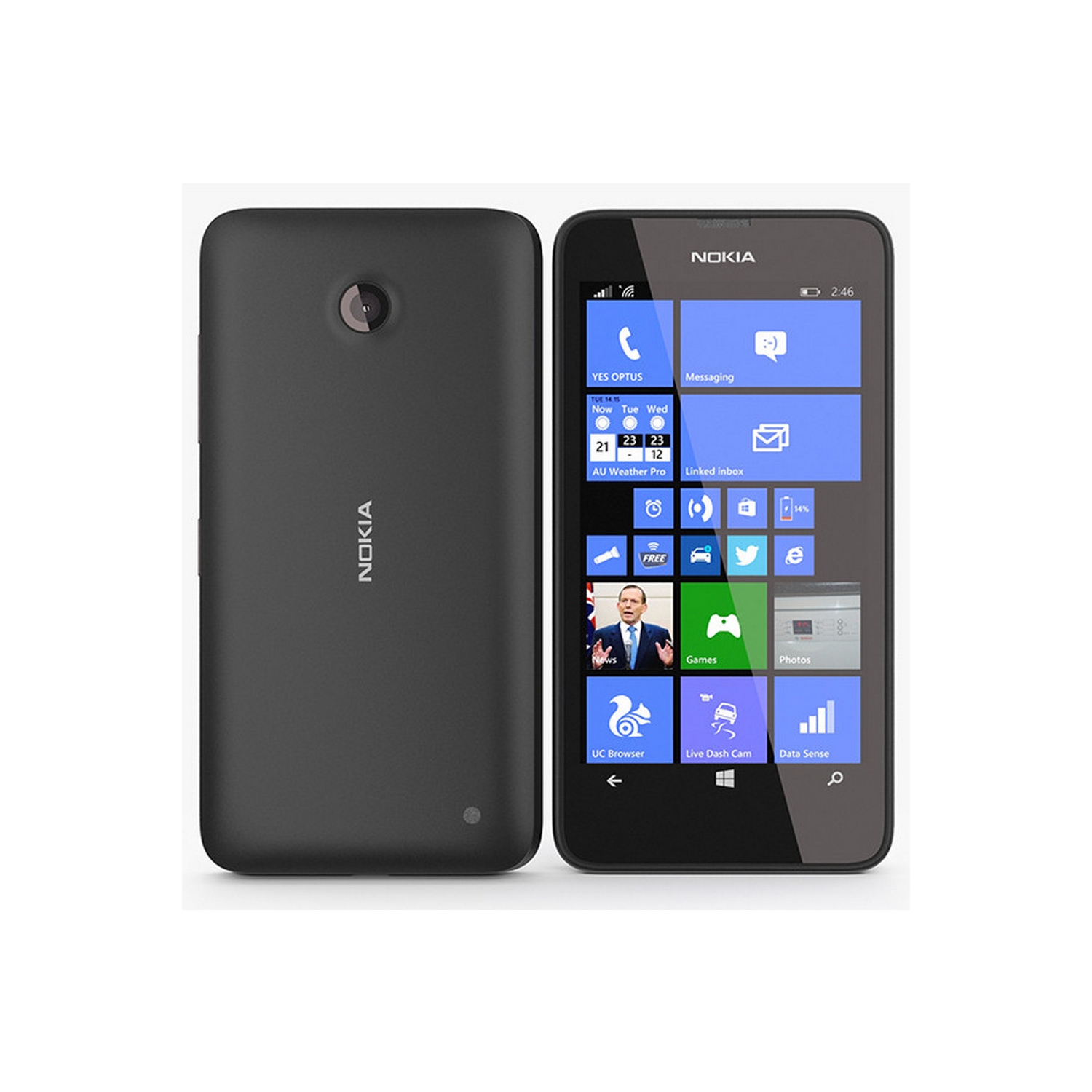 Nokia Lumia 635 | Black | 8 GB | Certified Pre-Owned